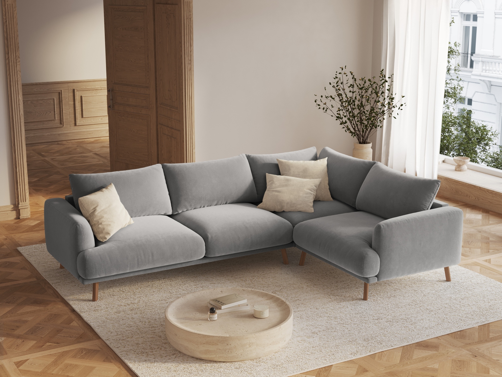 Ecksofa Nolavia 107 (Salvador 17)