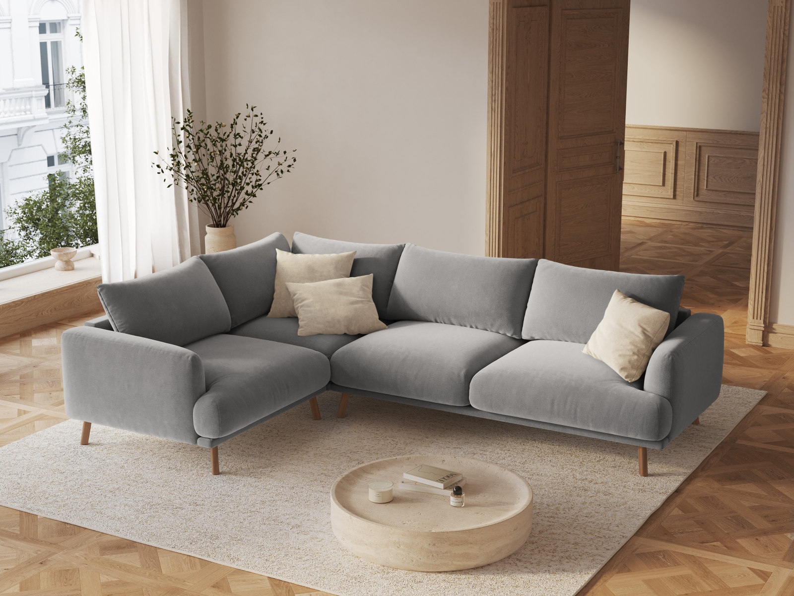 Ecksofa Nolavia 107 (Salvador 17)