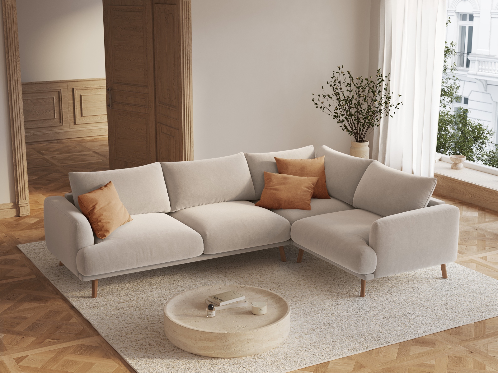 Ecksofa Nolavia 107 (Salvador 1)