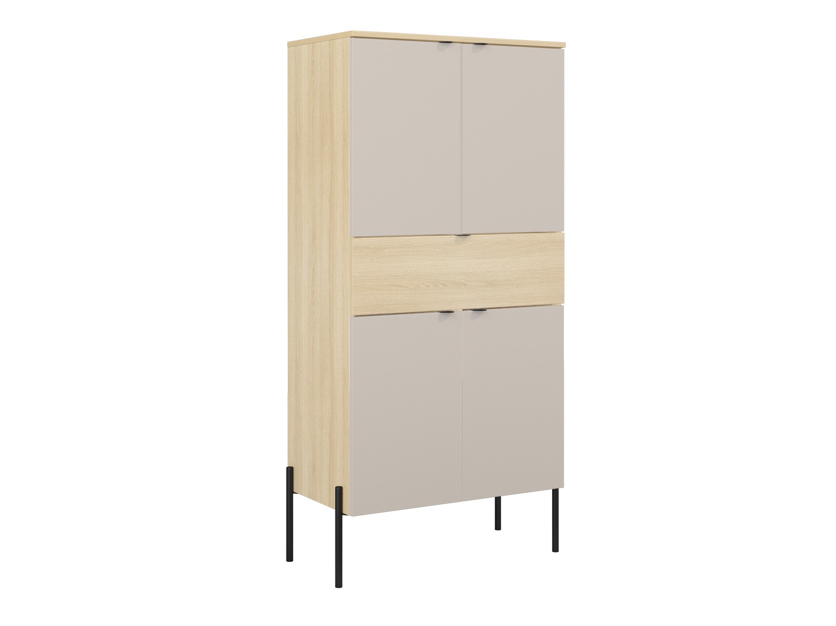Regal Levtenu 120 (Eiche + Kaschmir)