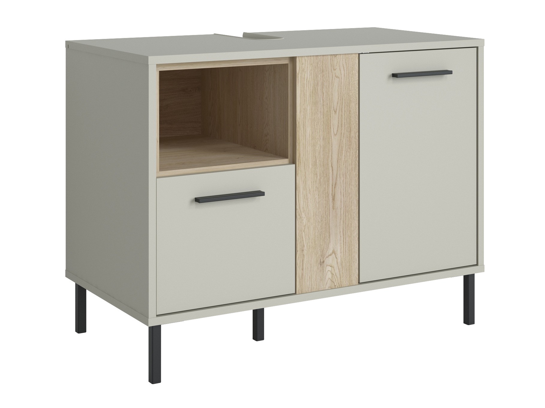 Stehender Badezimmerschrank für ein Waschbecken Camelbu 100