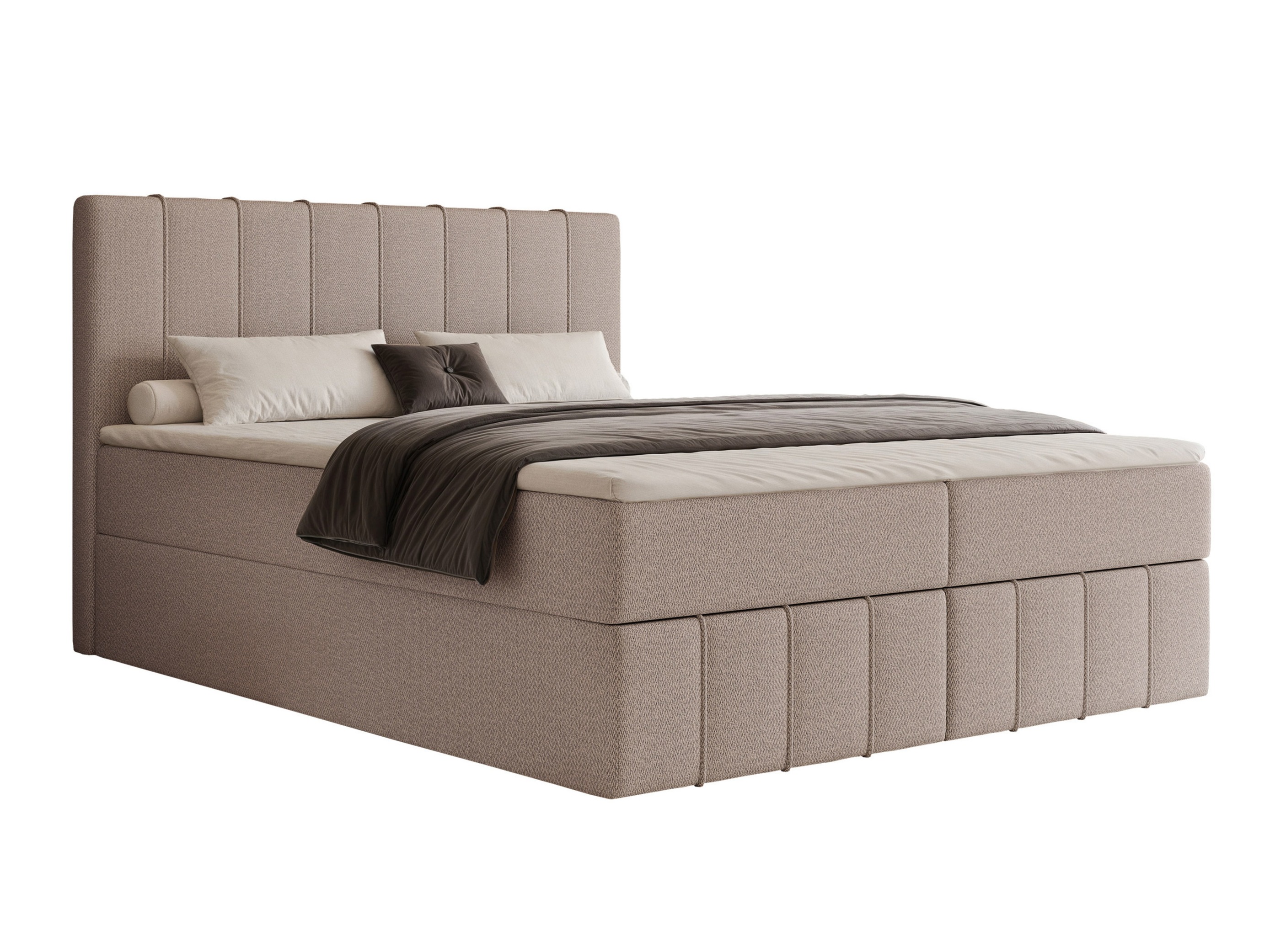 Boxspringbett Martinez 125 (Lumi 19)