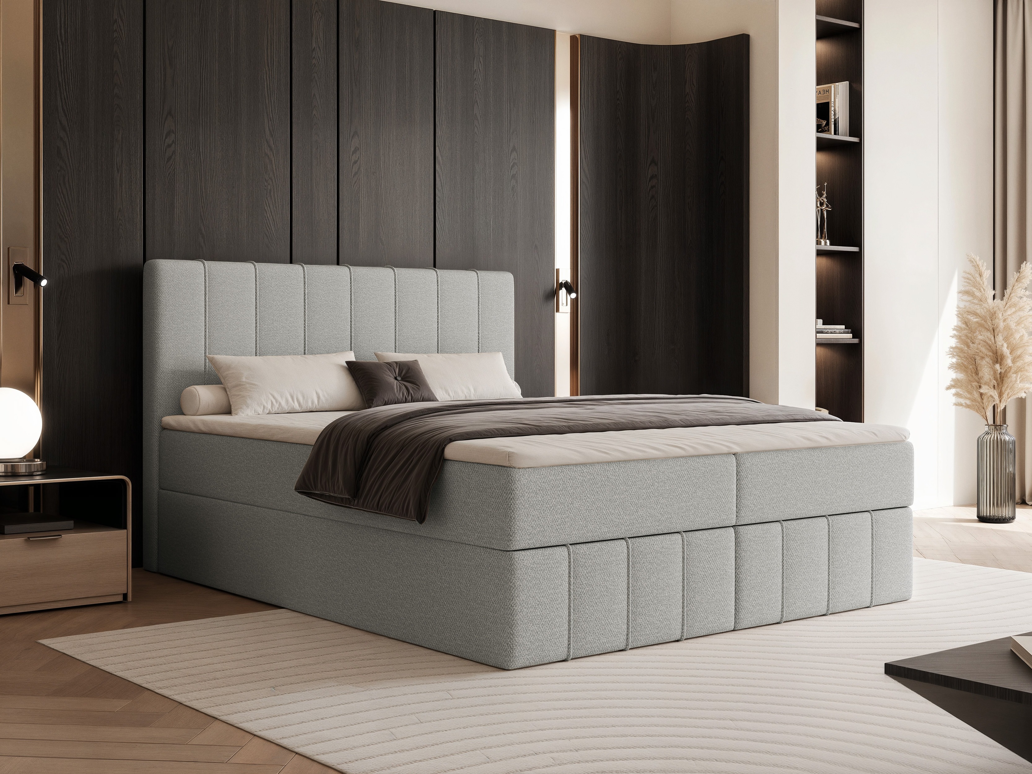 Boxspringbett Martinez 125 (Lumi 84)