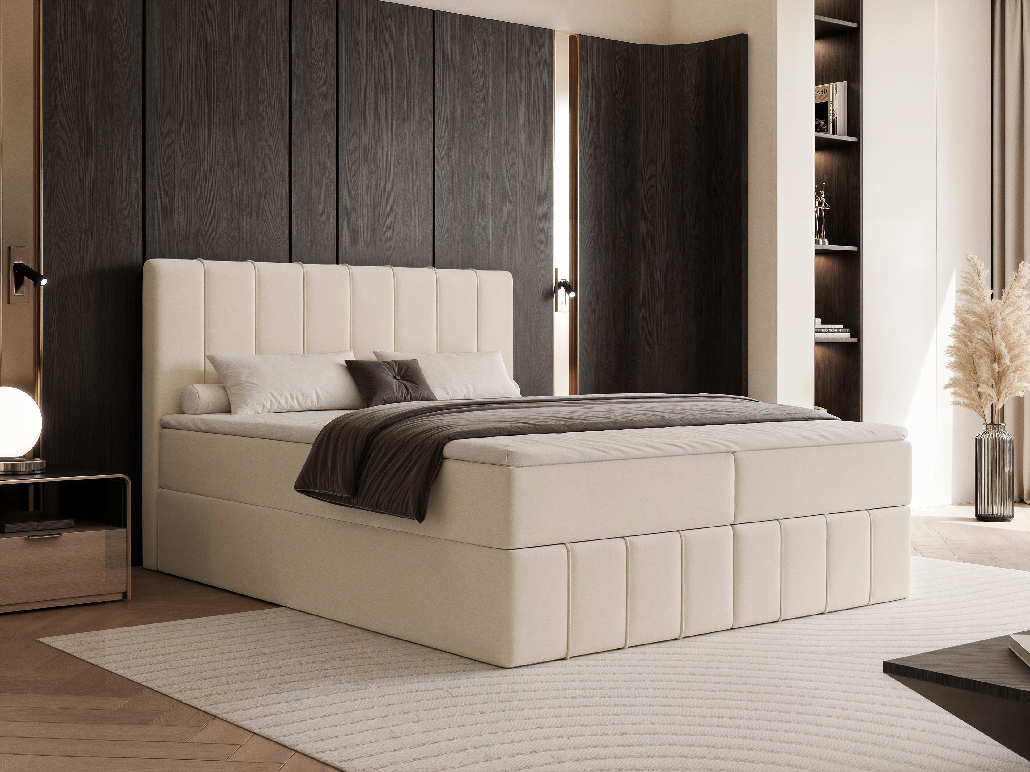 Boxspringbett Martinez 125 (Piano 02)