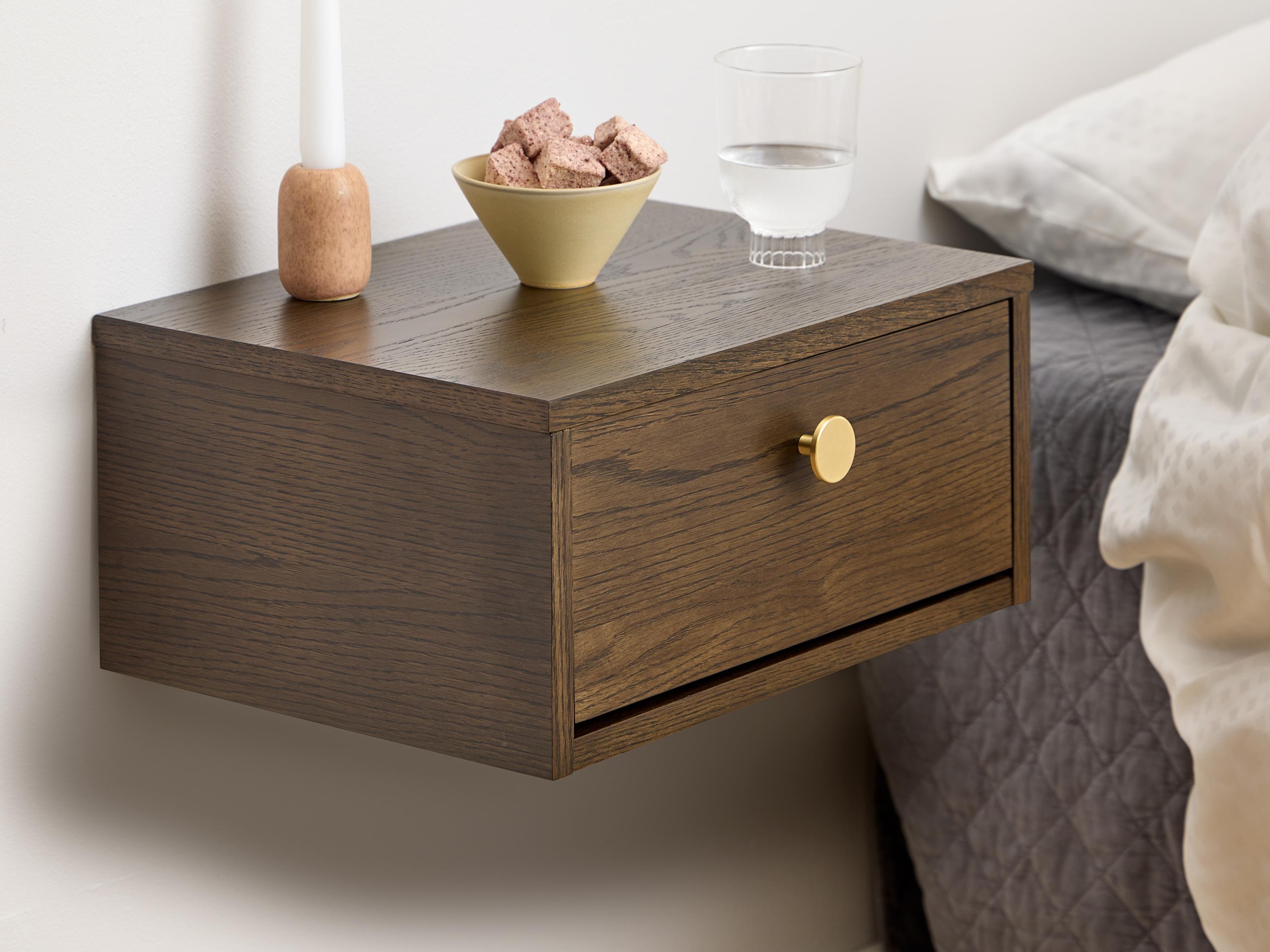 Nachttisch Norsica 984 (Eichenholzoptik dunkel)