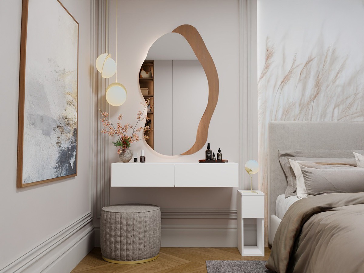 Konsolentisch Mandeville 341 (Weiss)