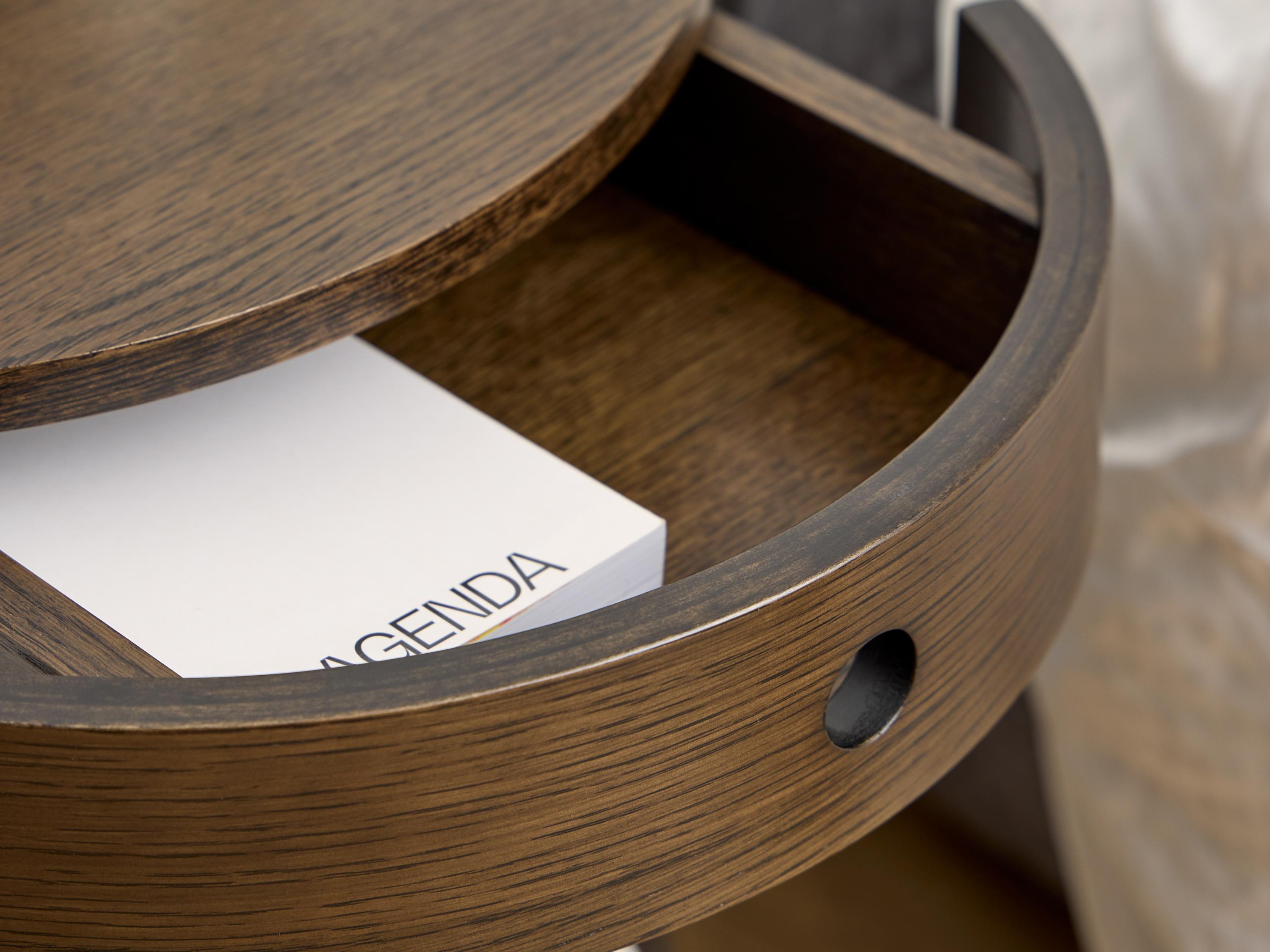 Nachttisch Norsica 987 (Eichenholzoptik dunkel)