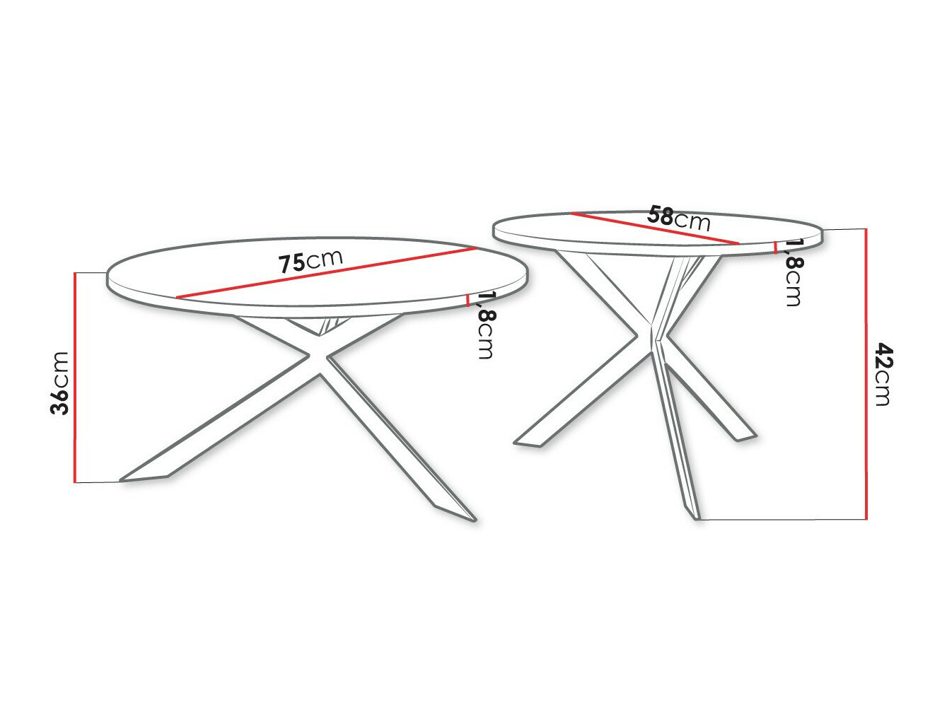 Couchtischset SD2145