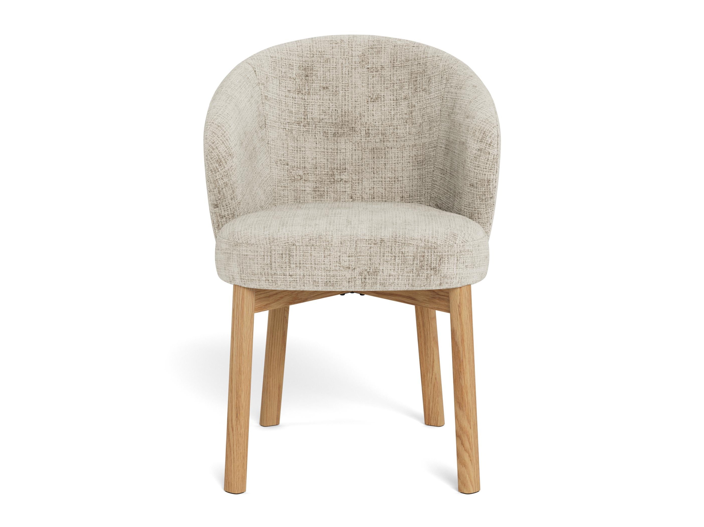 Stuhl Norsica 1001 (Eichenholzoptik + Beige)