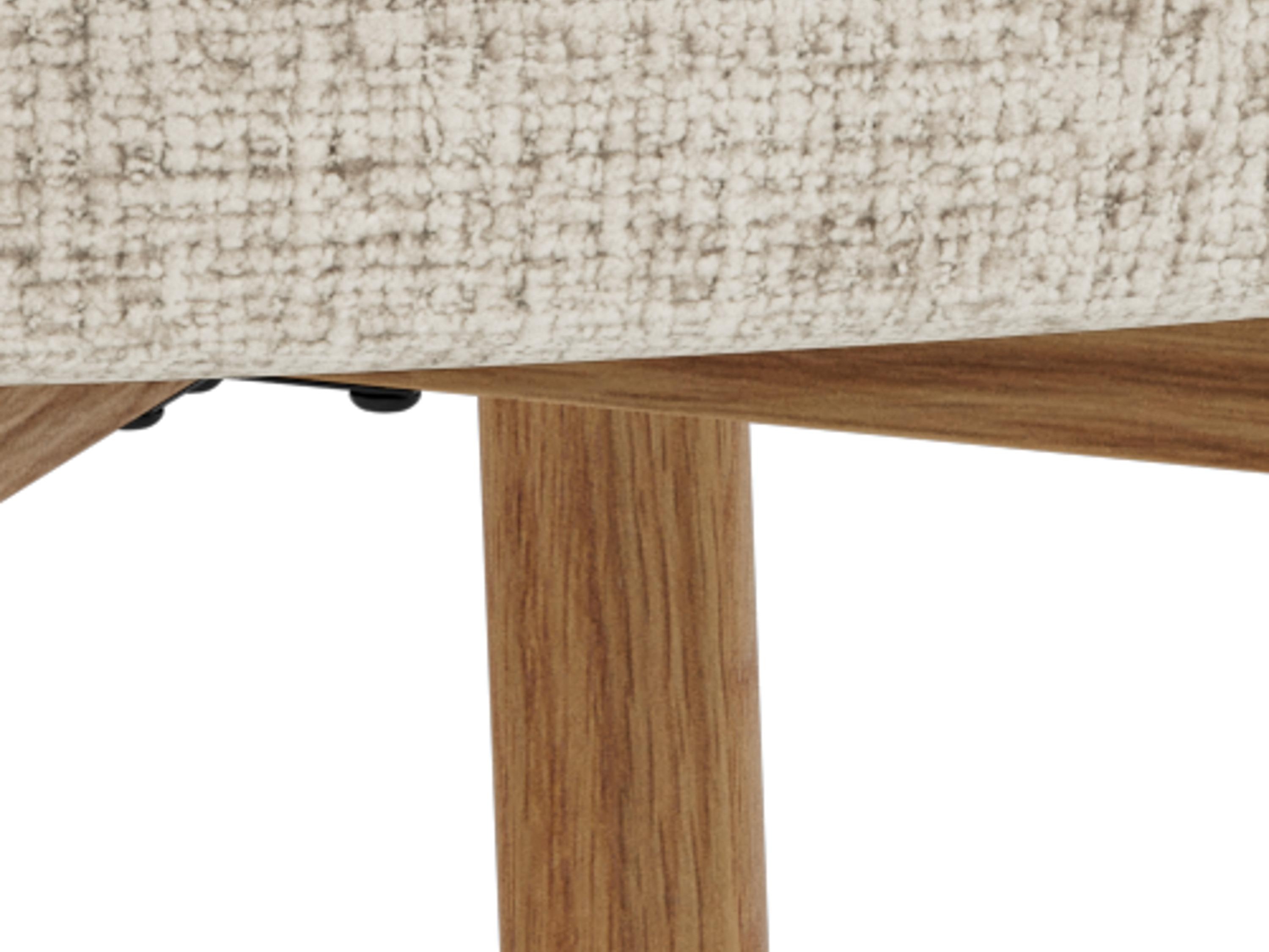 Stuhl Norsica 1001 (Eichenholzoptik + Beige)