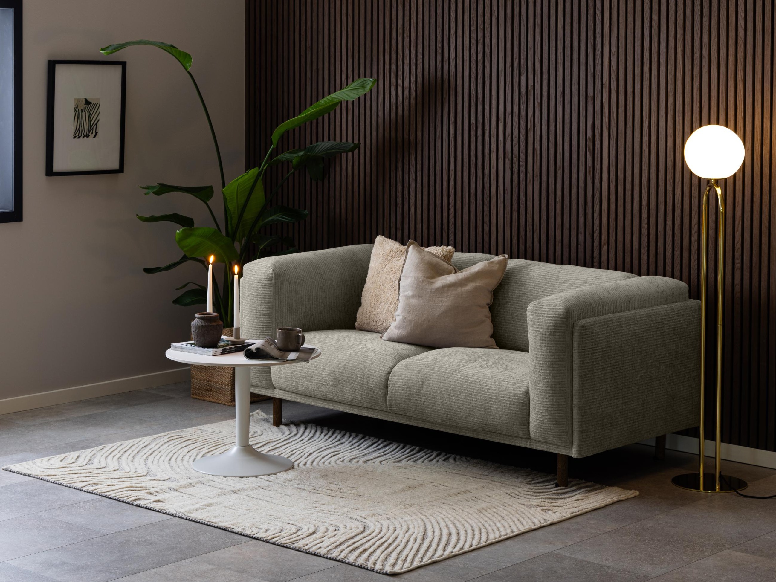 Couchtisch Norsica 742 (Weisser Marmor)