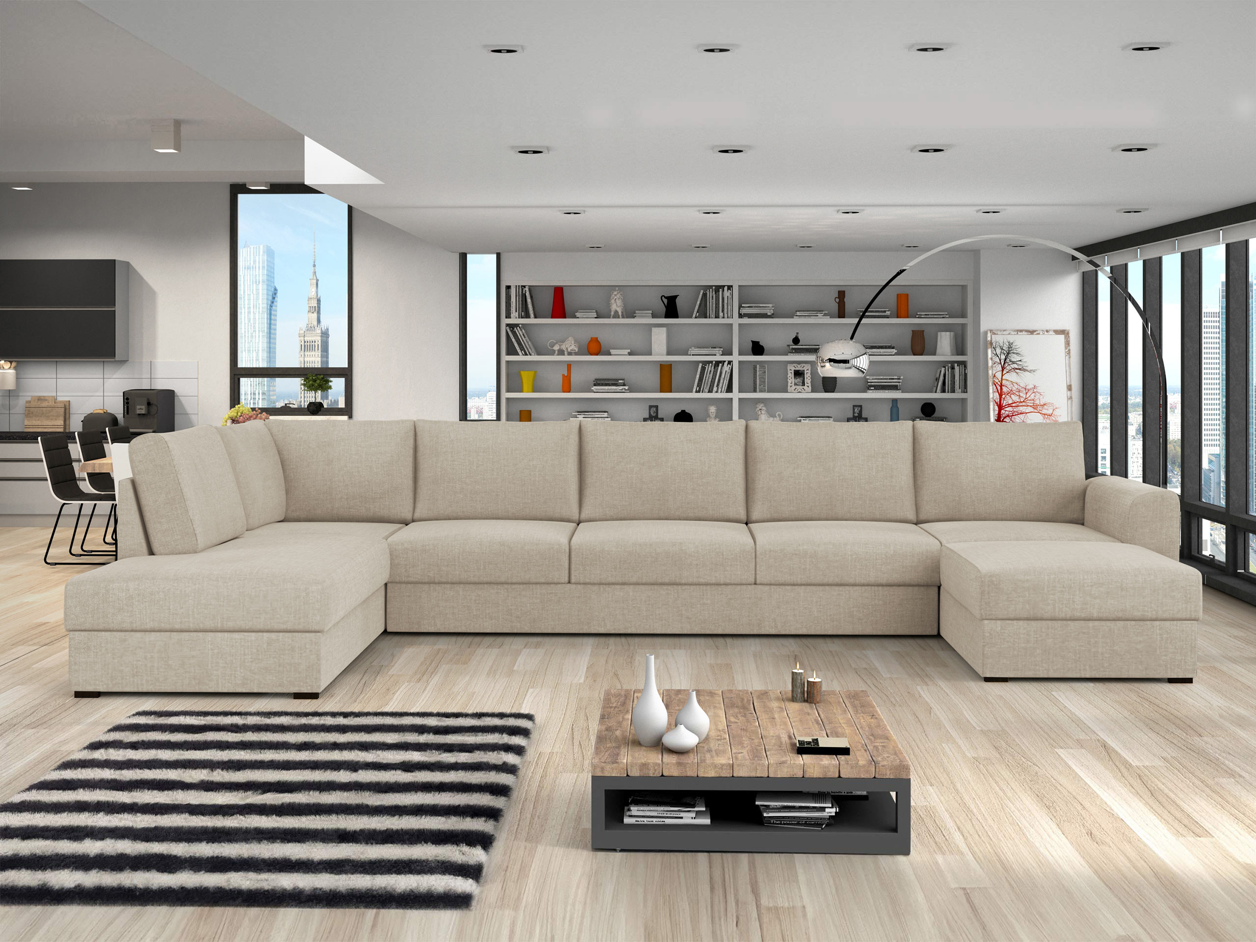 Ecksofa Comfivo Flumen III (Maya 03)