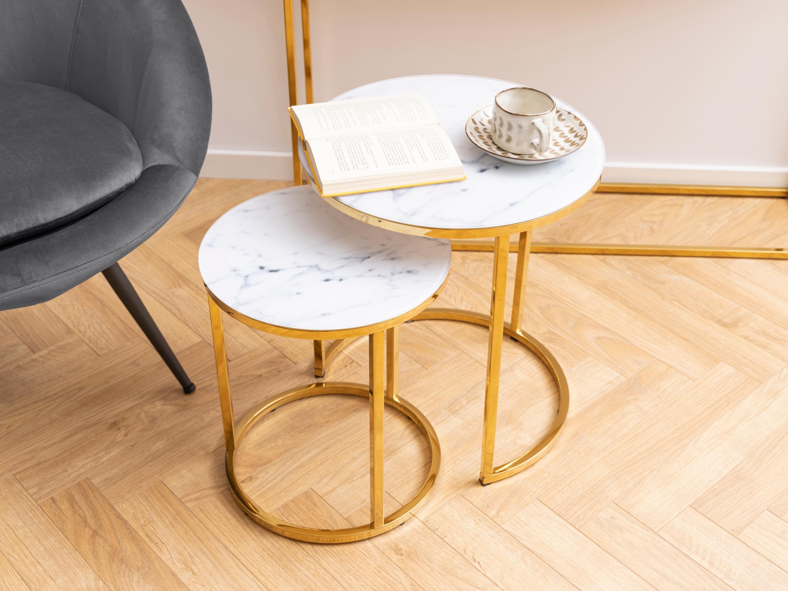 Satz beistelltische Norsica 1020