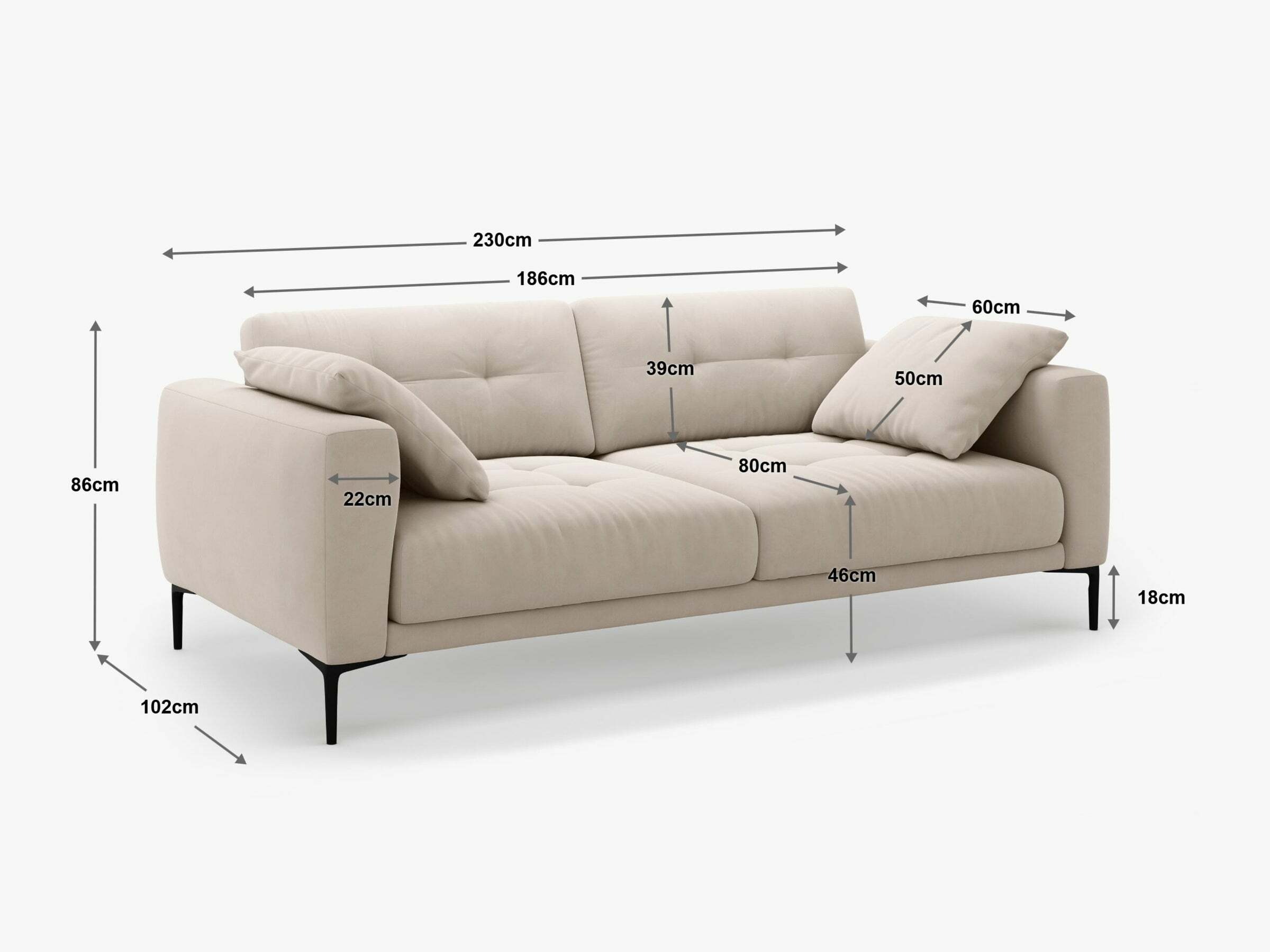 Sofa Sermoro 102 (Salvador 01)