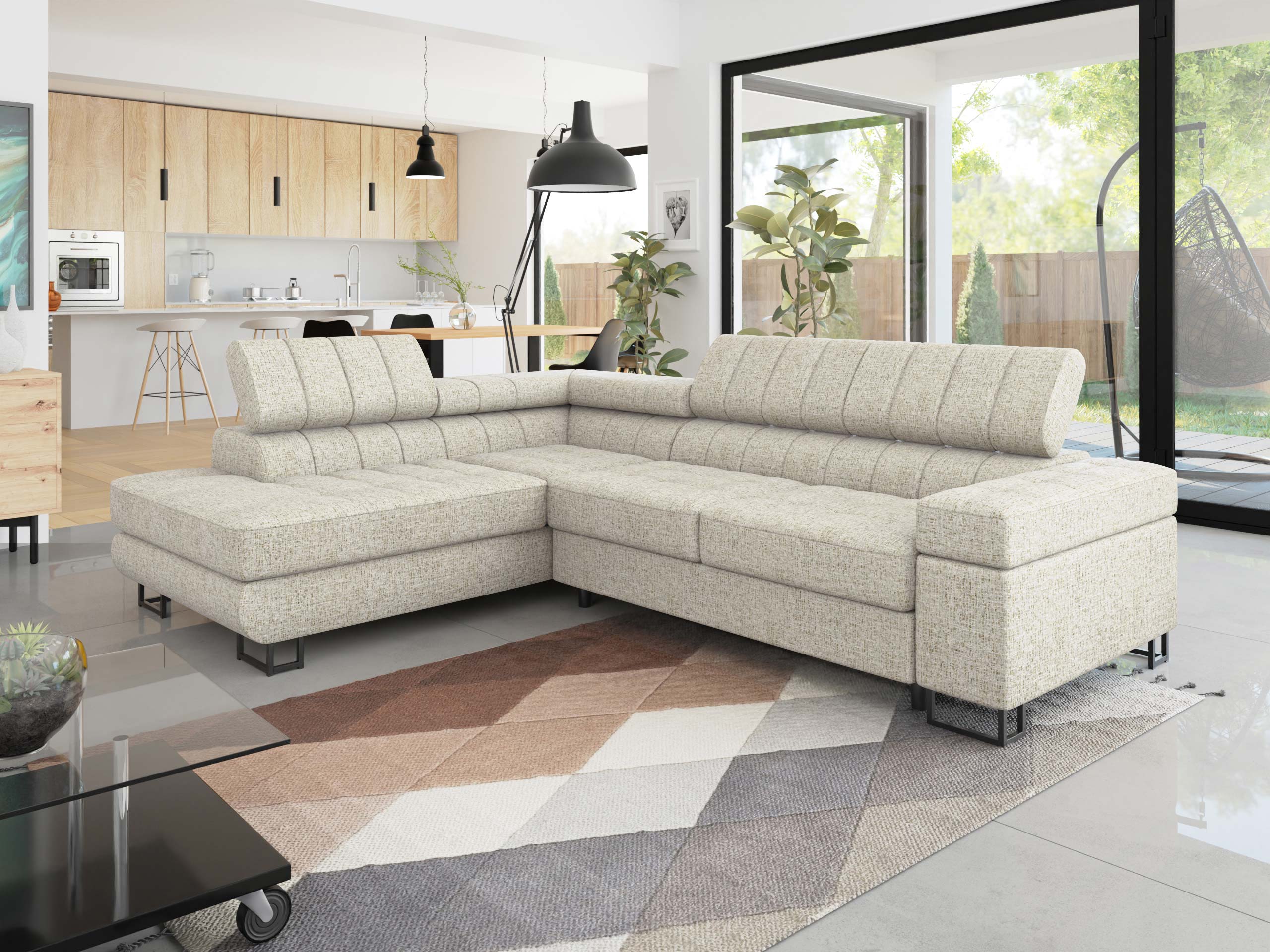 Ecksofa Comfivo 247 (Corbett 08)