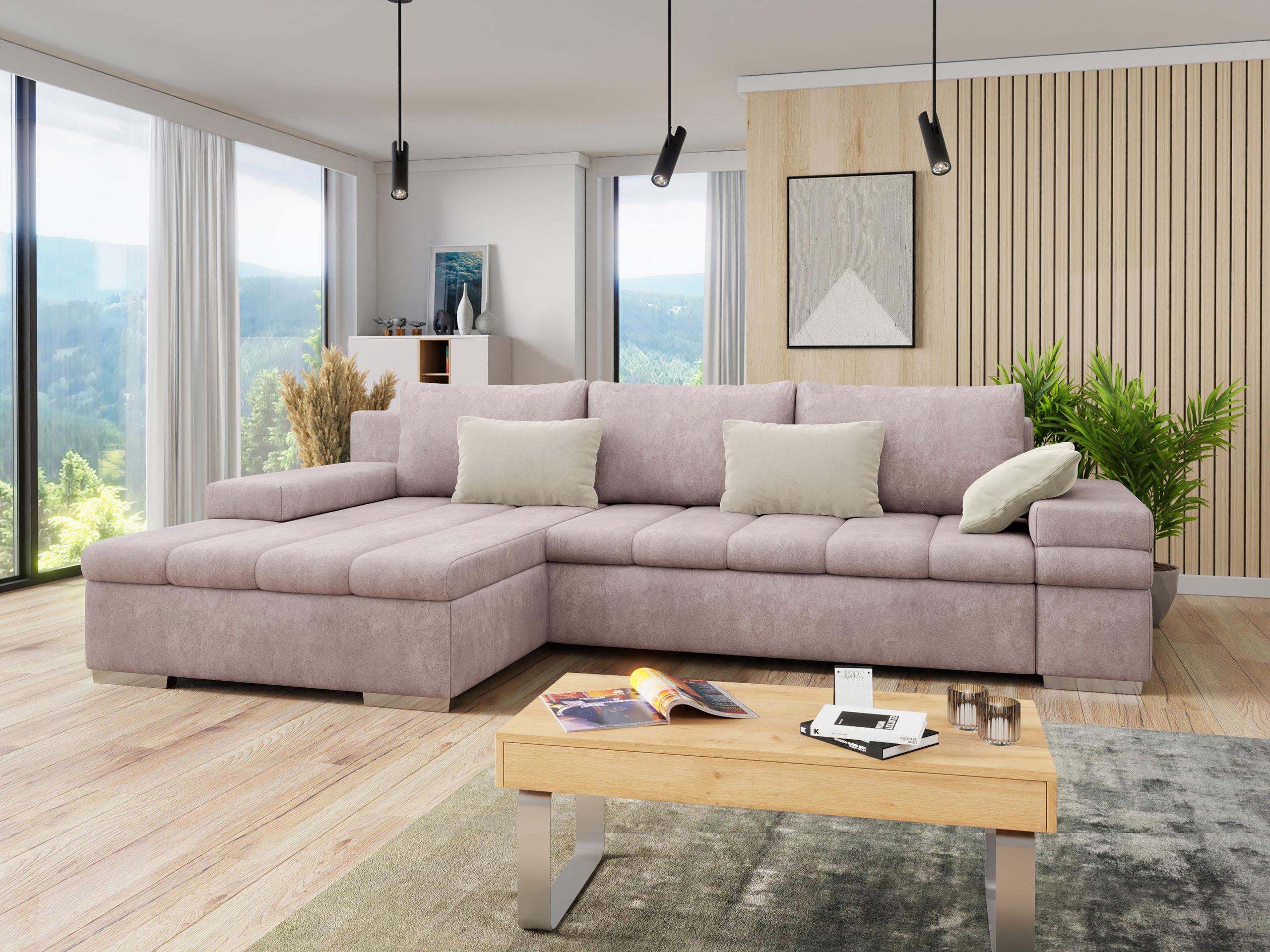 Ecksofa Comfivo Olivetum II (Zoya 03 + Piano 02)