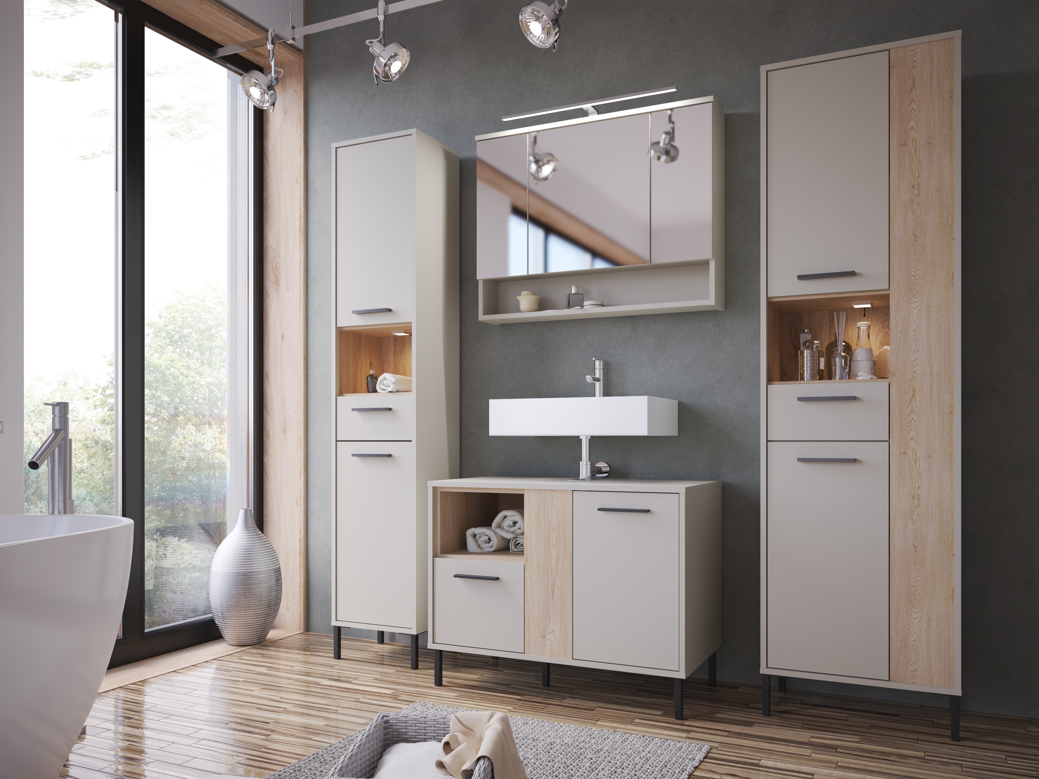 Spiegelschrank fürs Badezimmer Camelbu 101