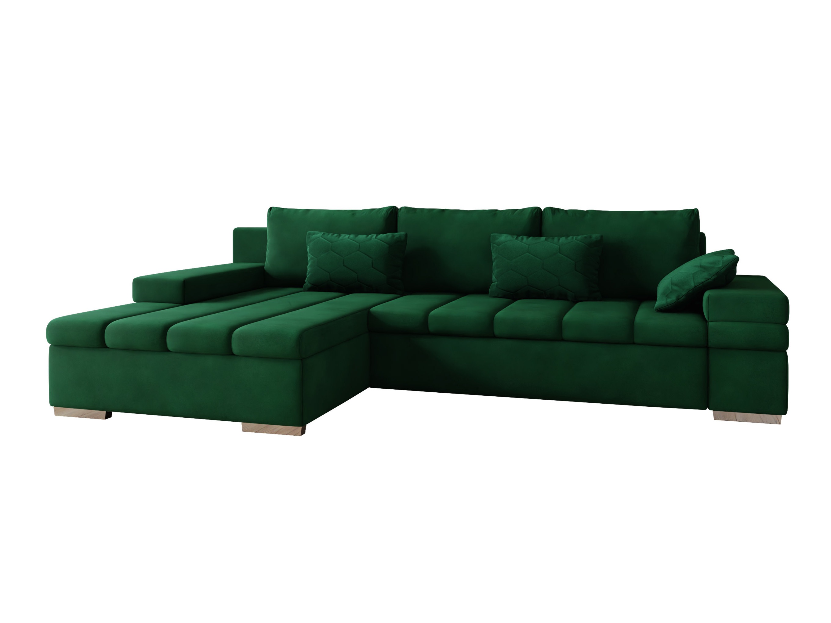 Ecksofa Comfivo 169 (Uttario Velvet 2951 + Magic Velvet Pik 2225)
