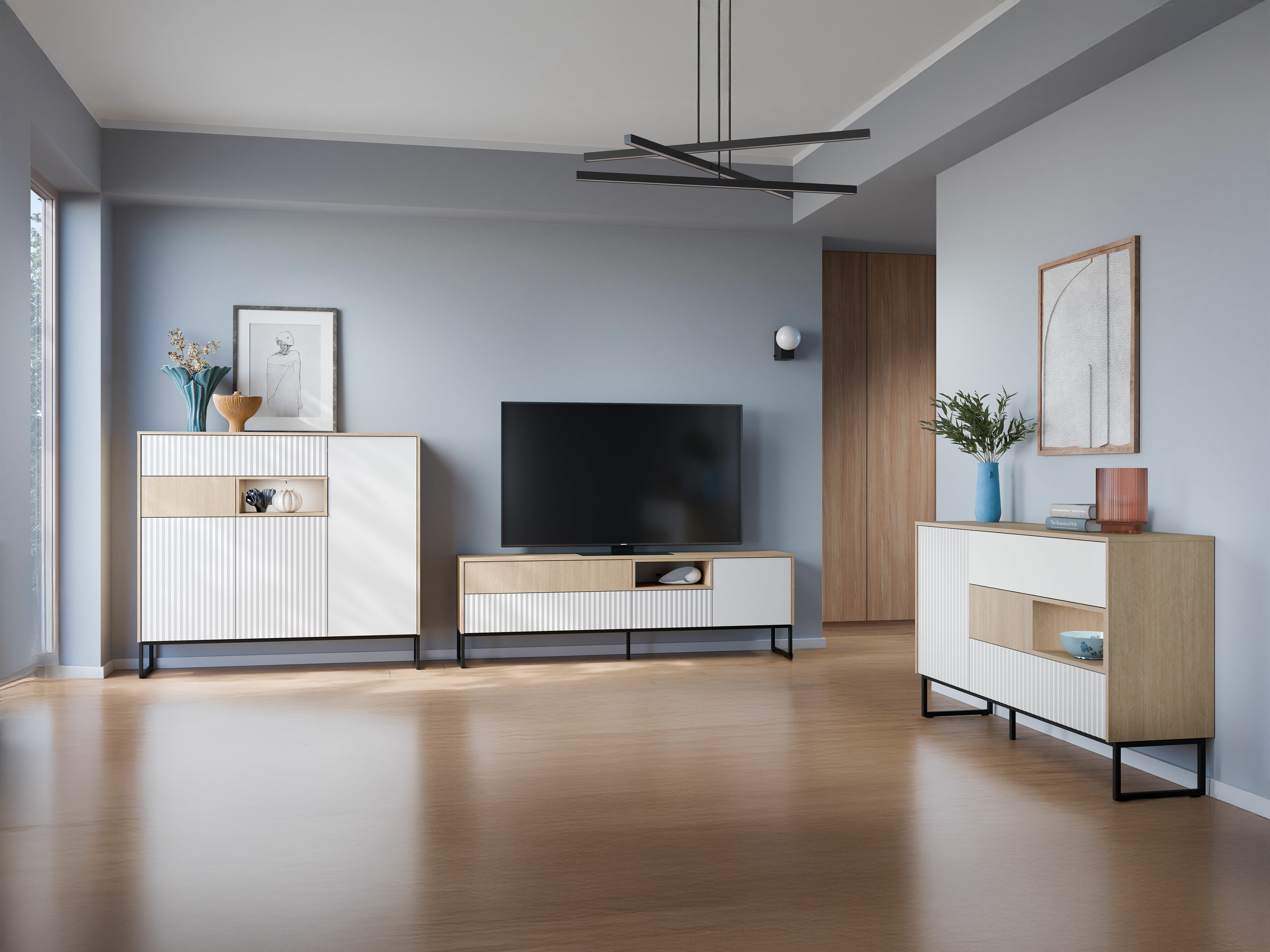 Wohnzimmer-Sets Balbenu 104 (Ja)