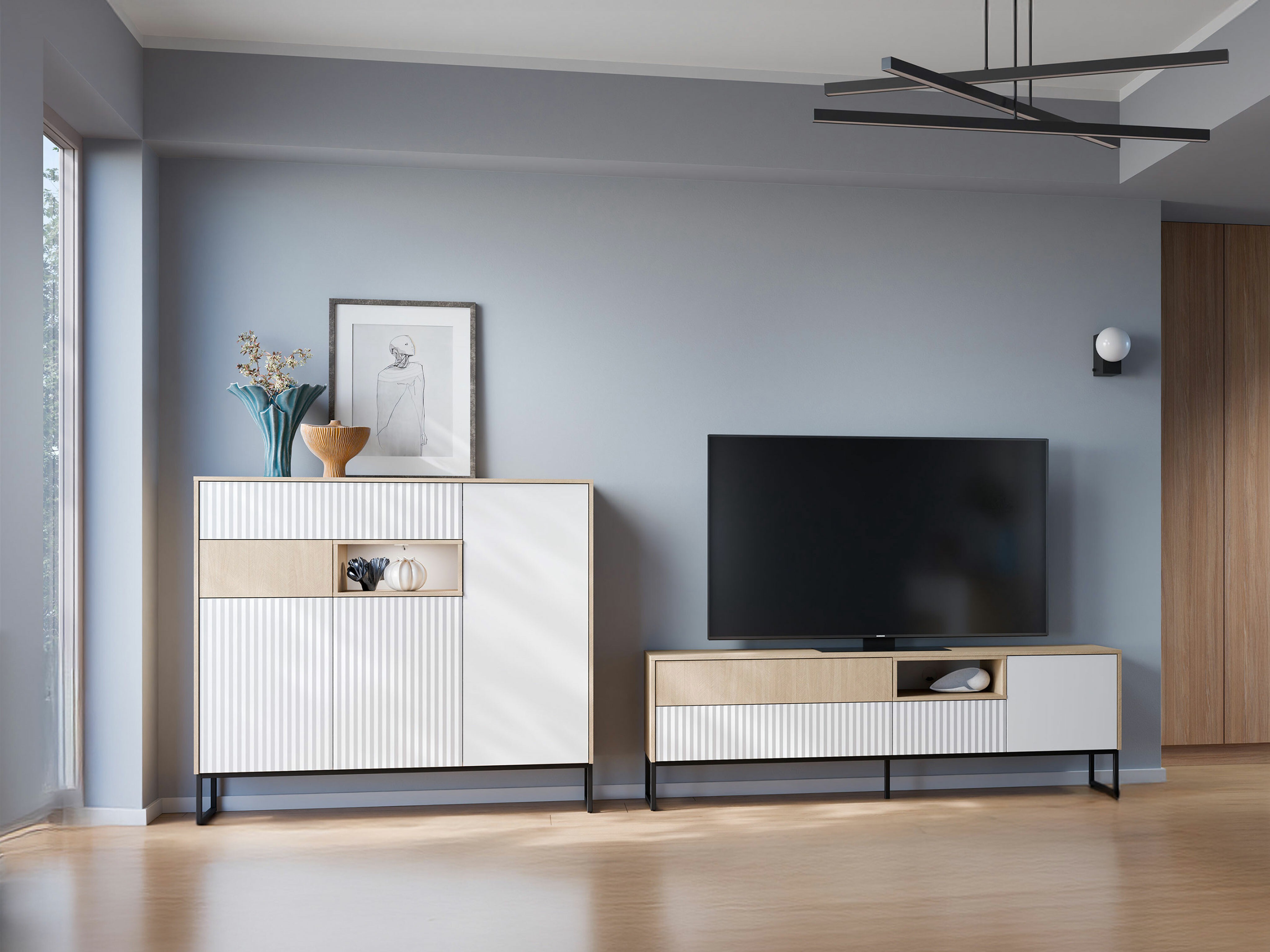 Wohnzimmer-Sets Balbenu 104 (Nein)