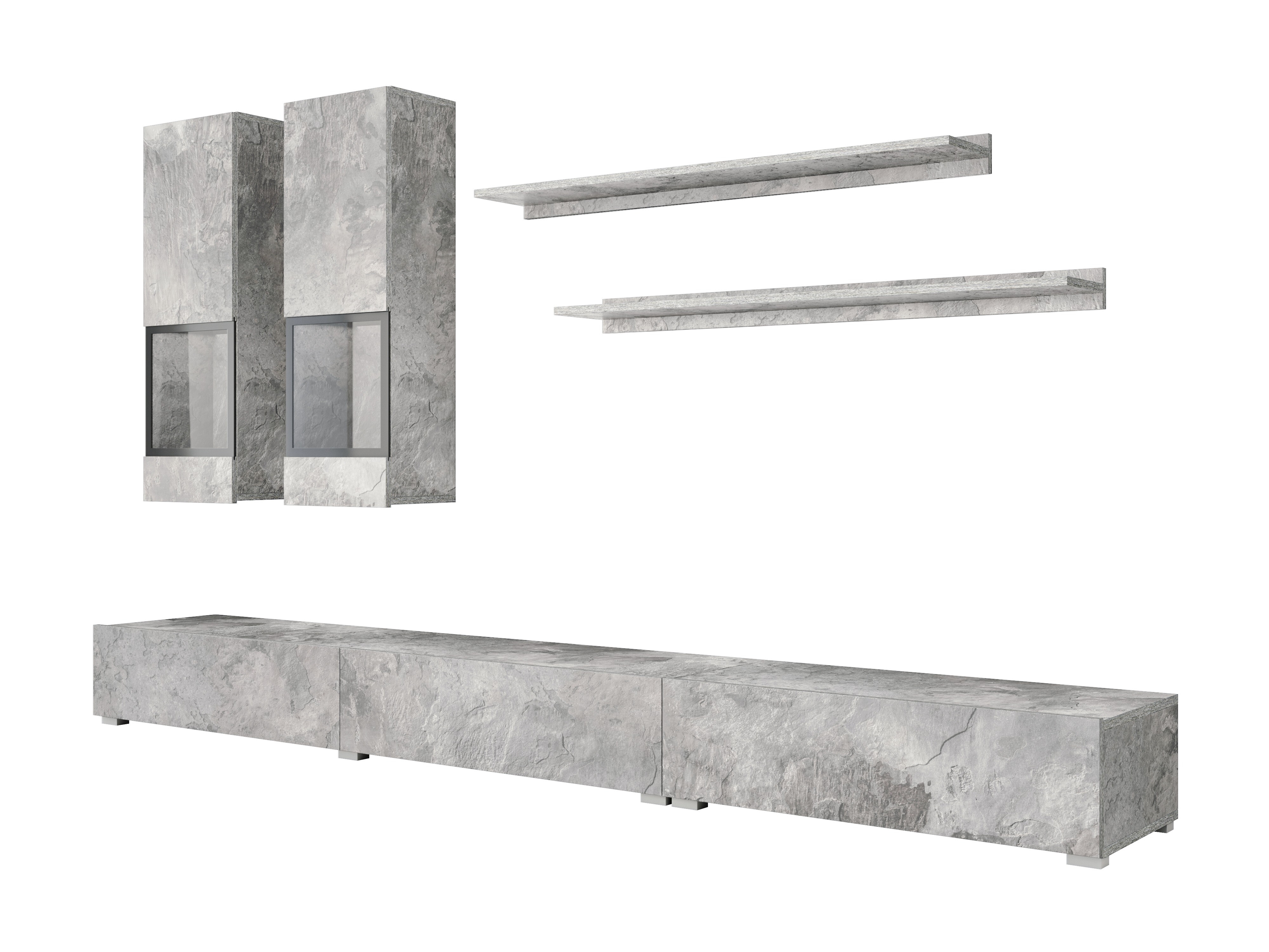 Wohnzimmer-Sets Serodeu 104 (Beton)