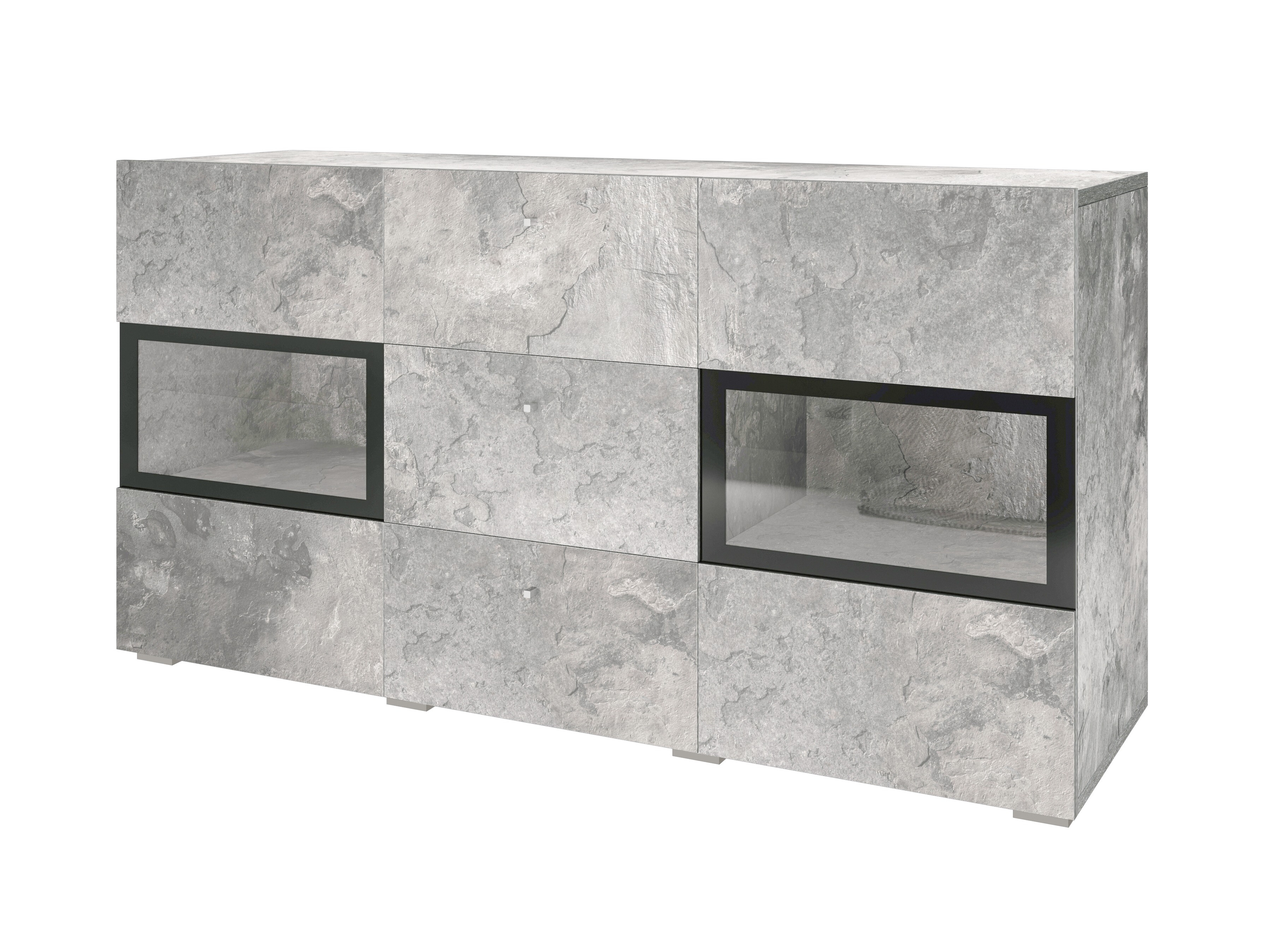 Wohnzimmer-Sets Serodeu 104 (Beton)