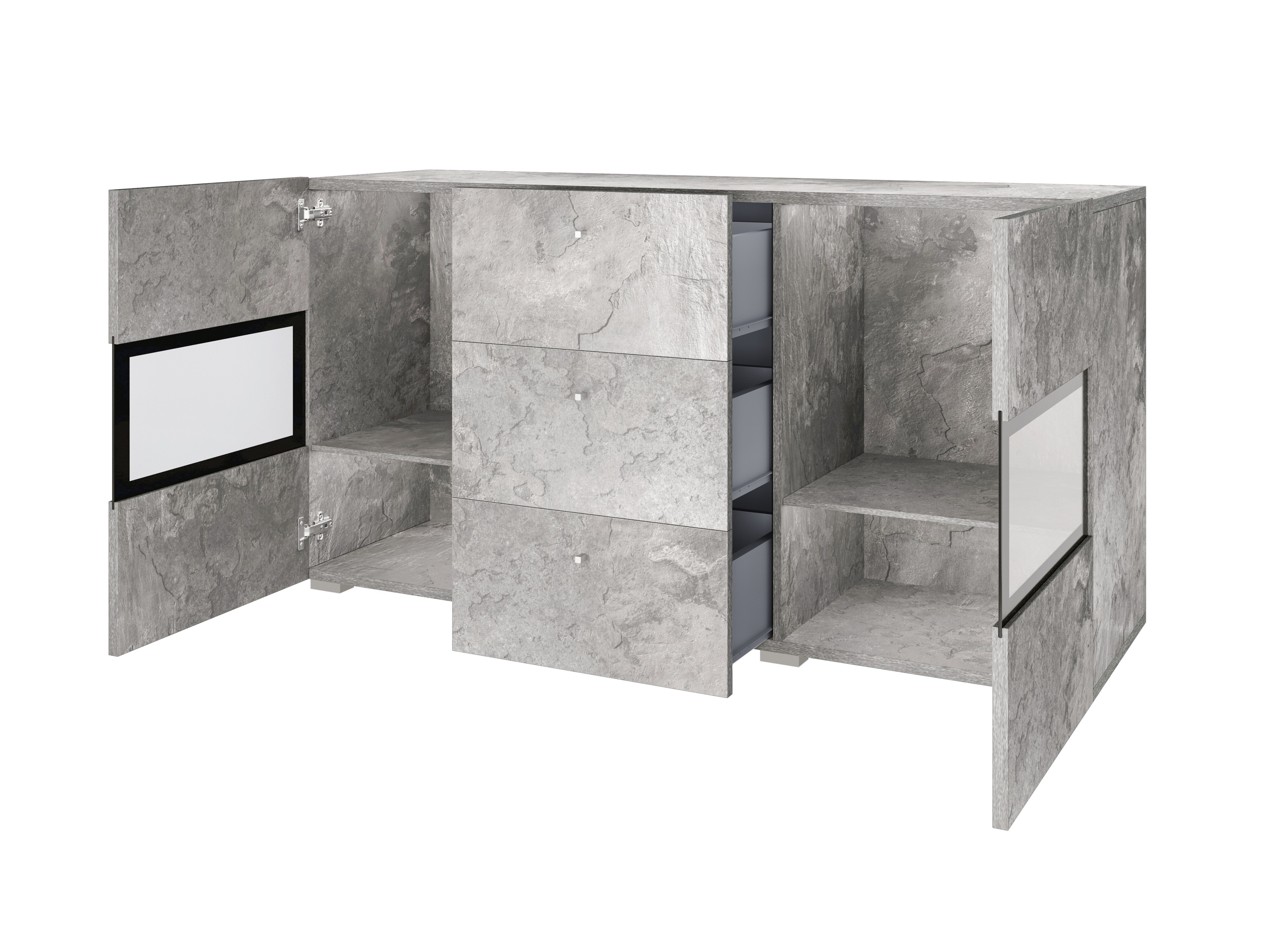 Wohnzimmer-Sets Serodeu 104 (Beton)