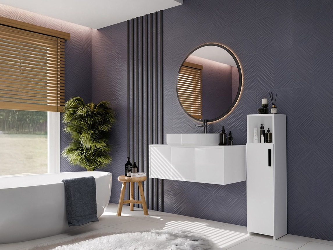 Stehender Badezimmerschrank Mandeville 344