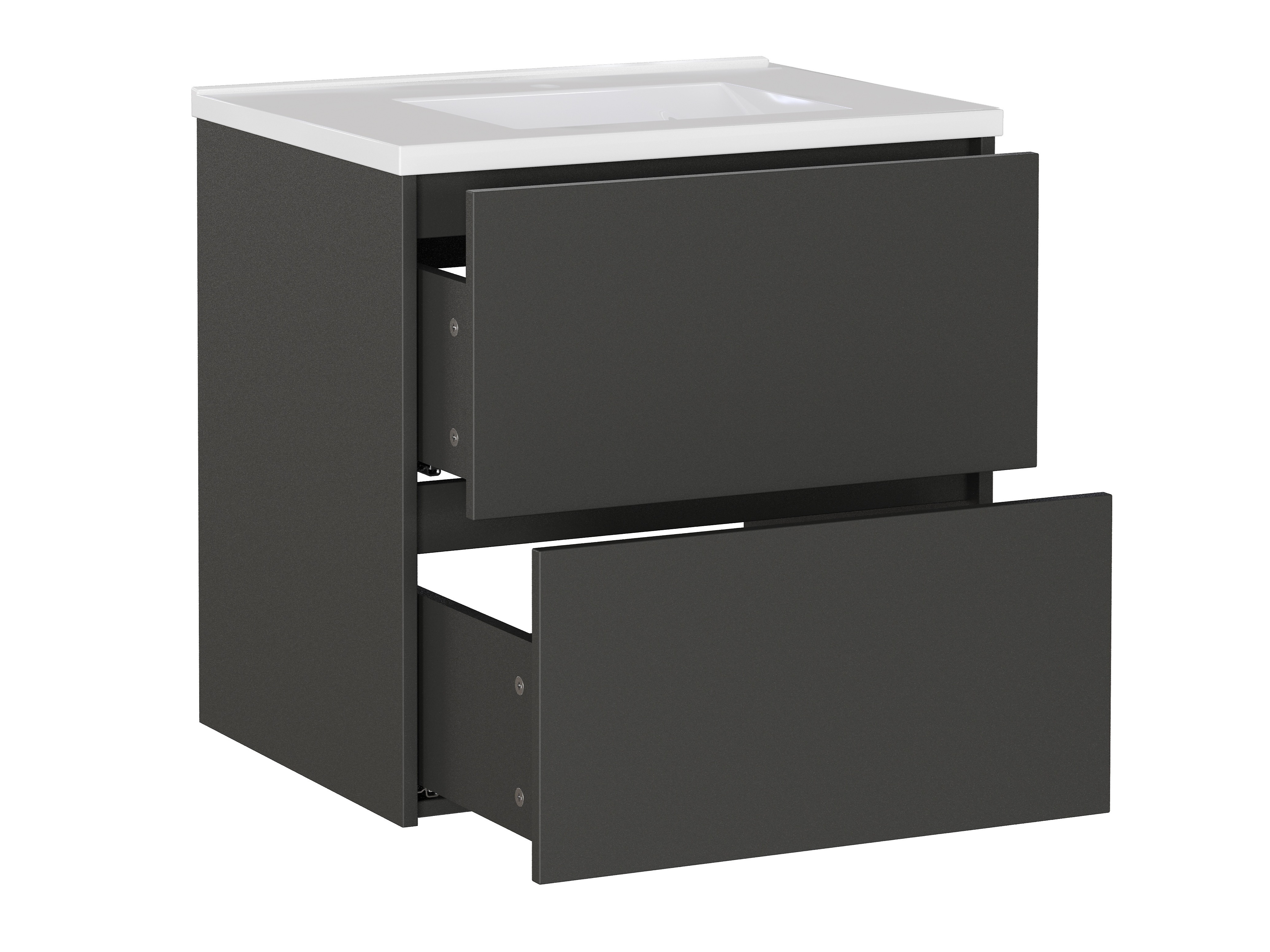 Hängeschrank für Waschbecken Sacramento 522 (Graphit)