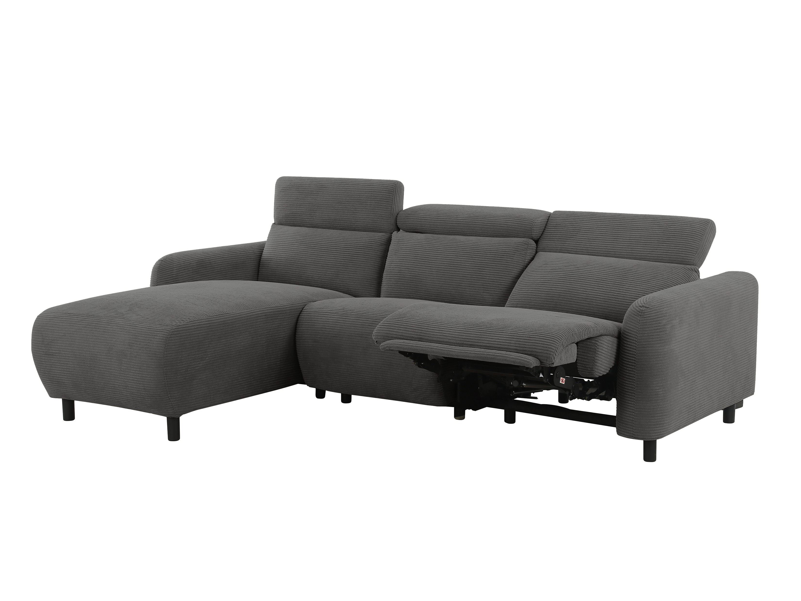 Ecksofa Liegesessel Denton 1509 (Anthrazit)