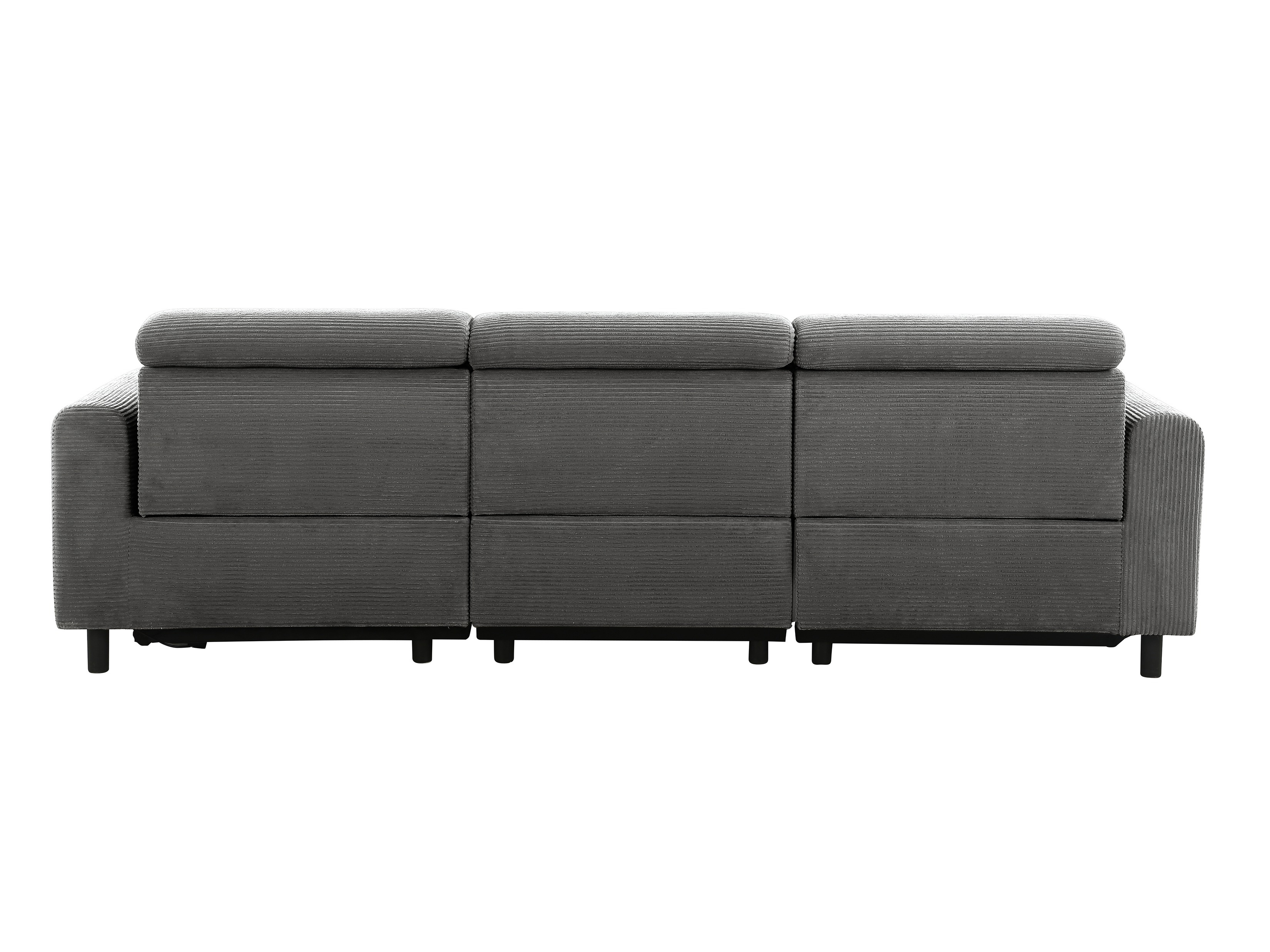 Ecksofa Liegesessel Denton 1509 (Anthrazit)
