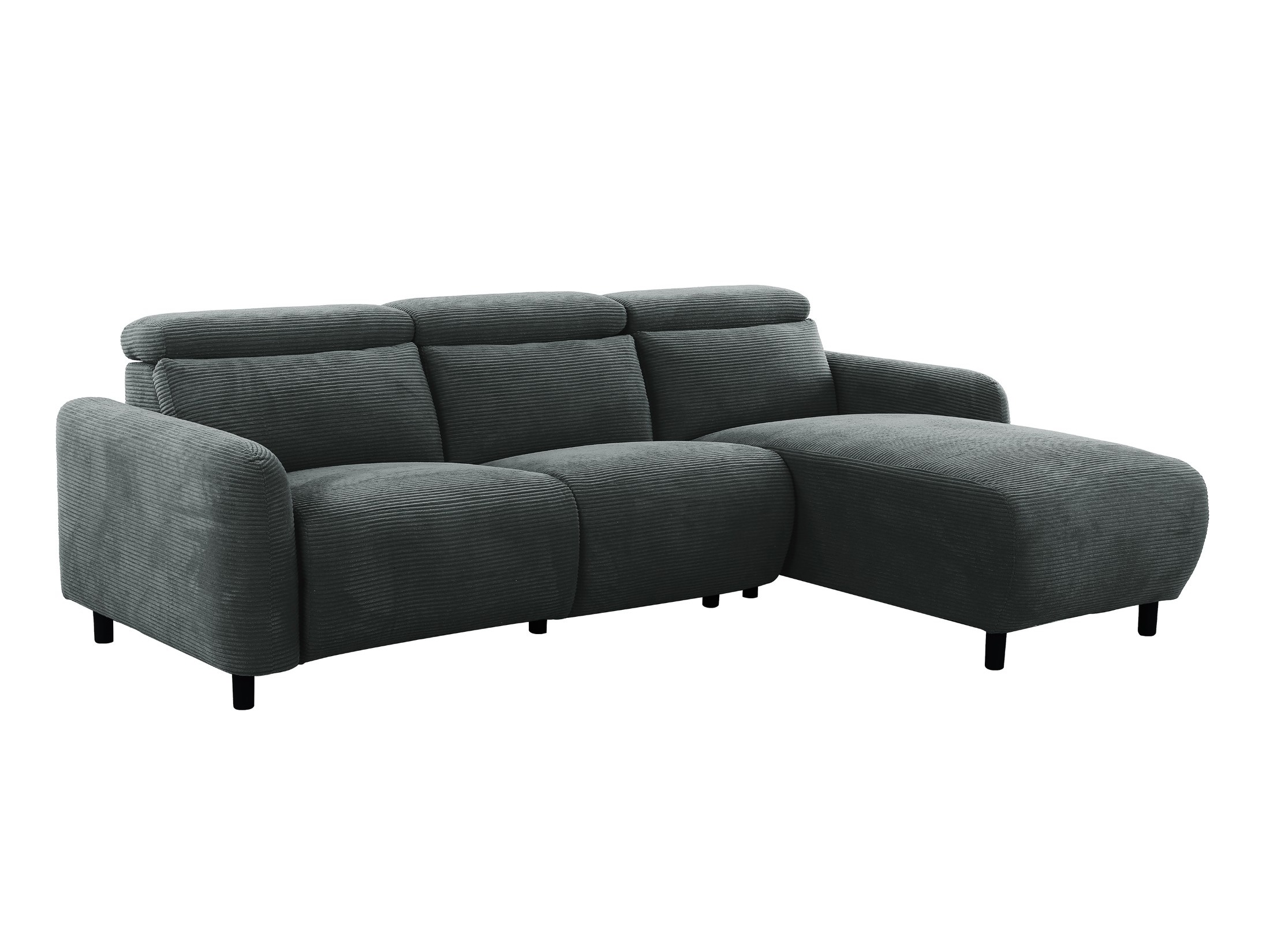 Ecksofa Liegesessel Denton 1509 (Anthrazit)
