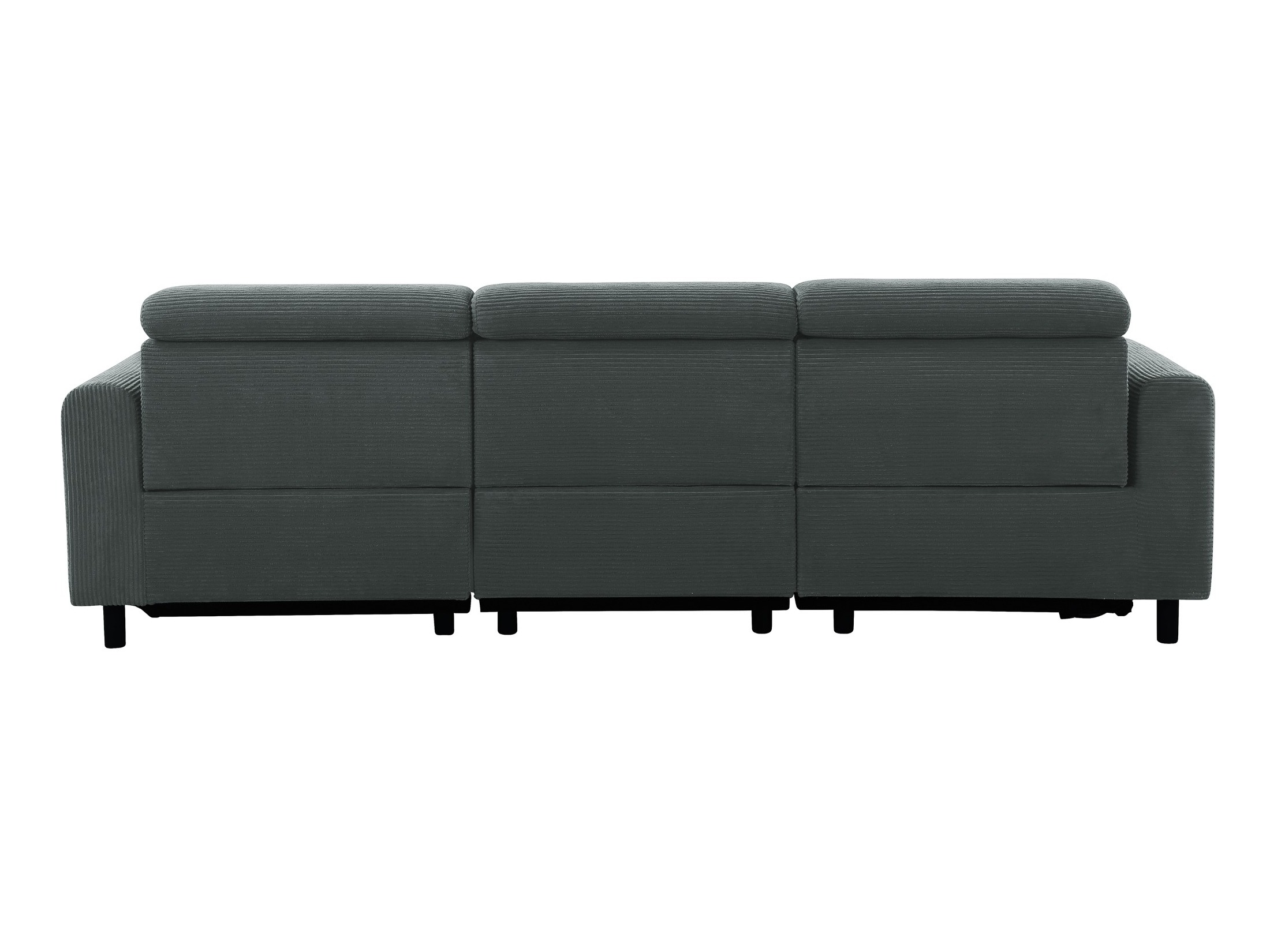 Ecksofa Liegesessel Denton 1509 (Anthrazit)
