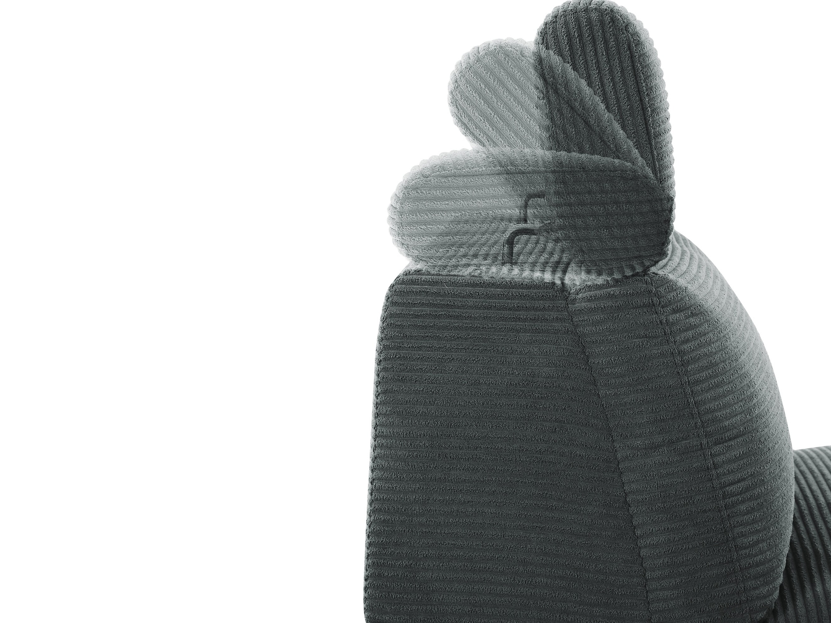 Ecksofa Liegesessel Denton 1509 (Anthrazit)