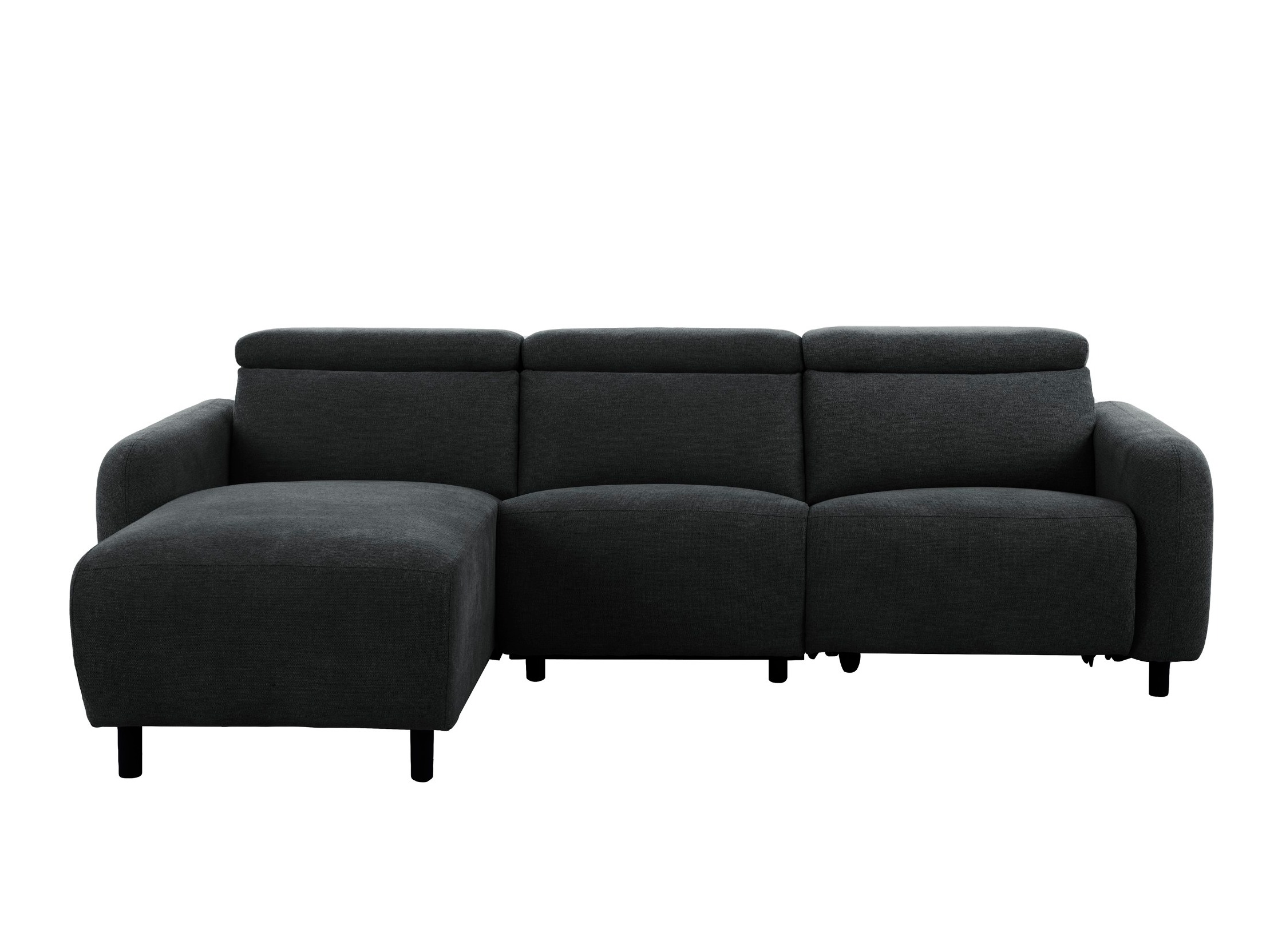 Ecksofa Liegesessel Denton 1509 (Dunkelgrau)