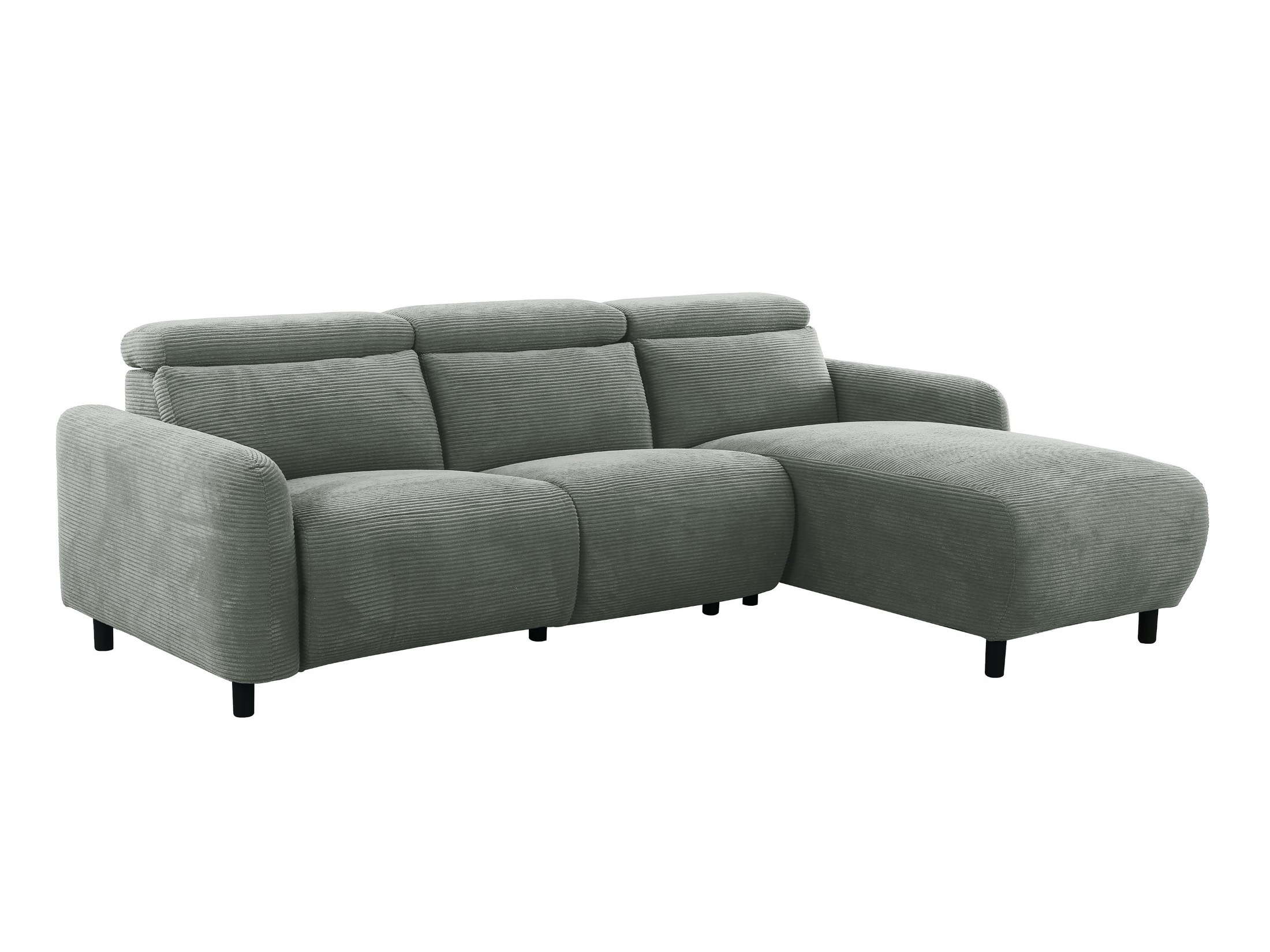 Ecksofa Liegesessel Denton 1509 (Grau)