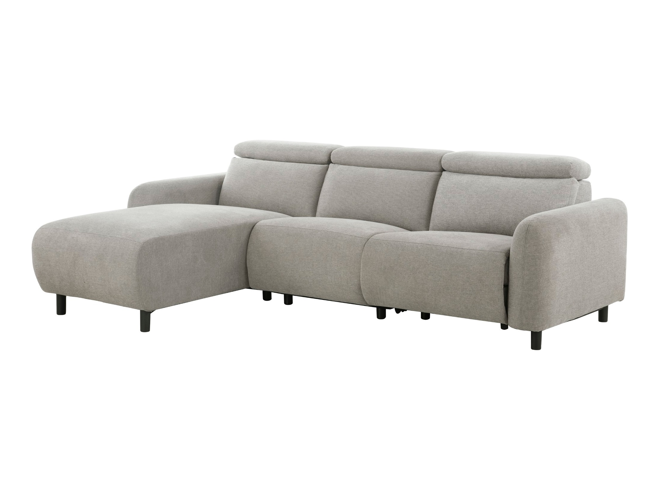 Ecksofa Liegesessel Denton 1509 (Hellgrau)