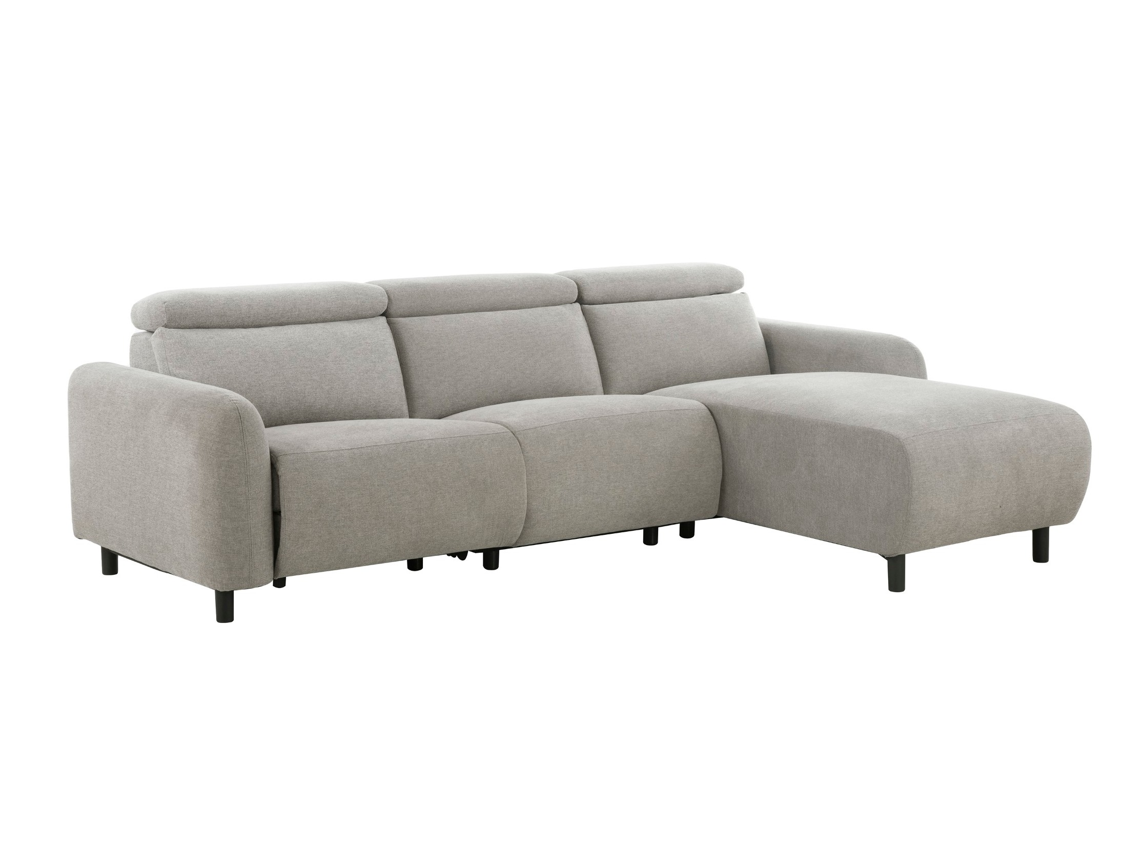 Ecksofa Liegesessel Denton 1509 (Hellgrau)