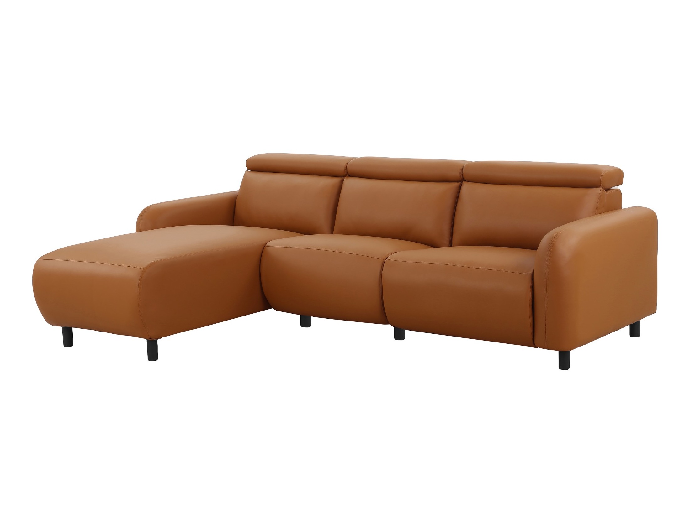 Ecksofa Liegesessel Denton 1509 (Orange)