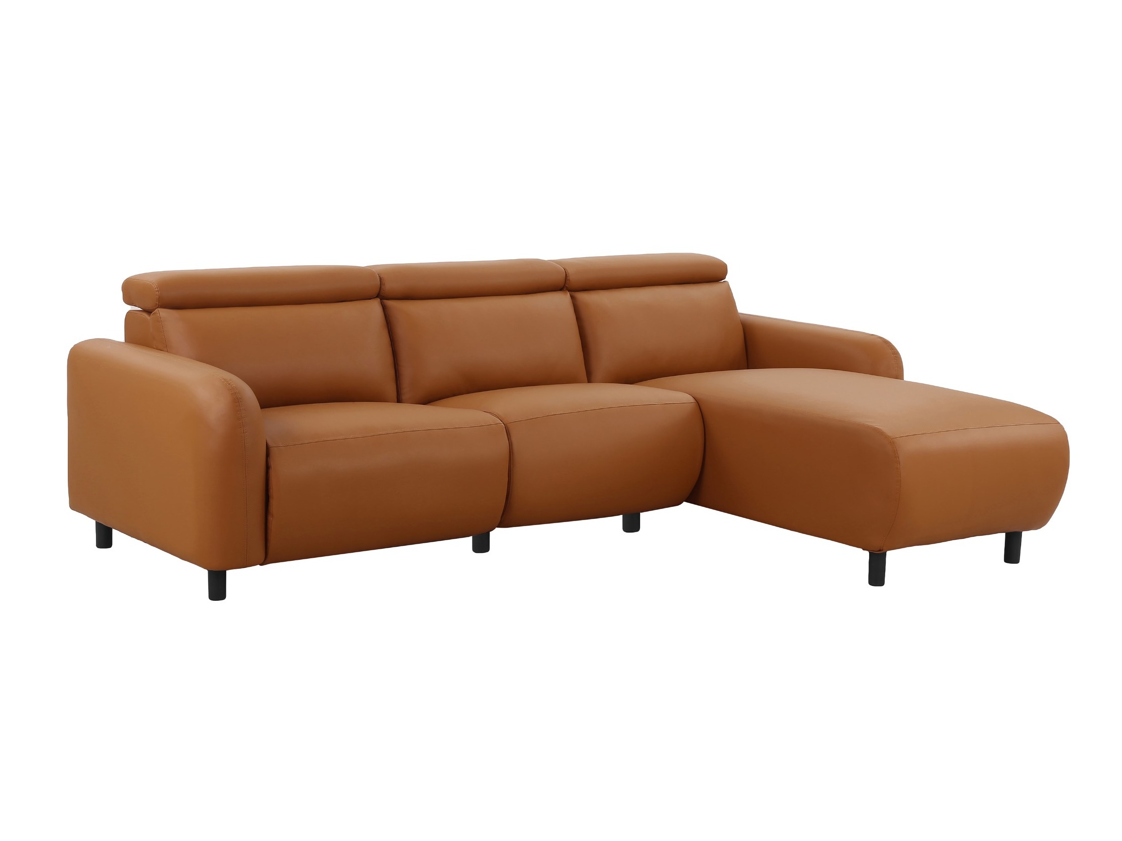 Ecksofa Liegesessel Denton 1509 (Orange)