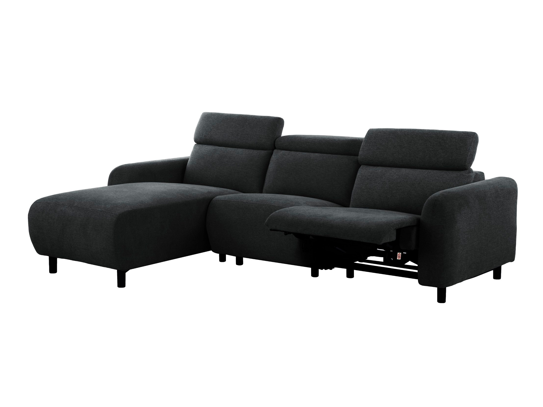 Ecksofa Liegesessel Denton 1510 (Anthrazit)