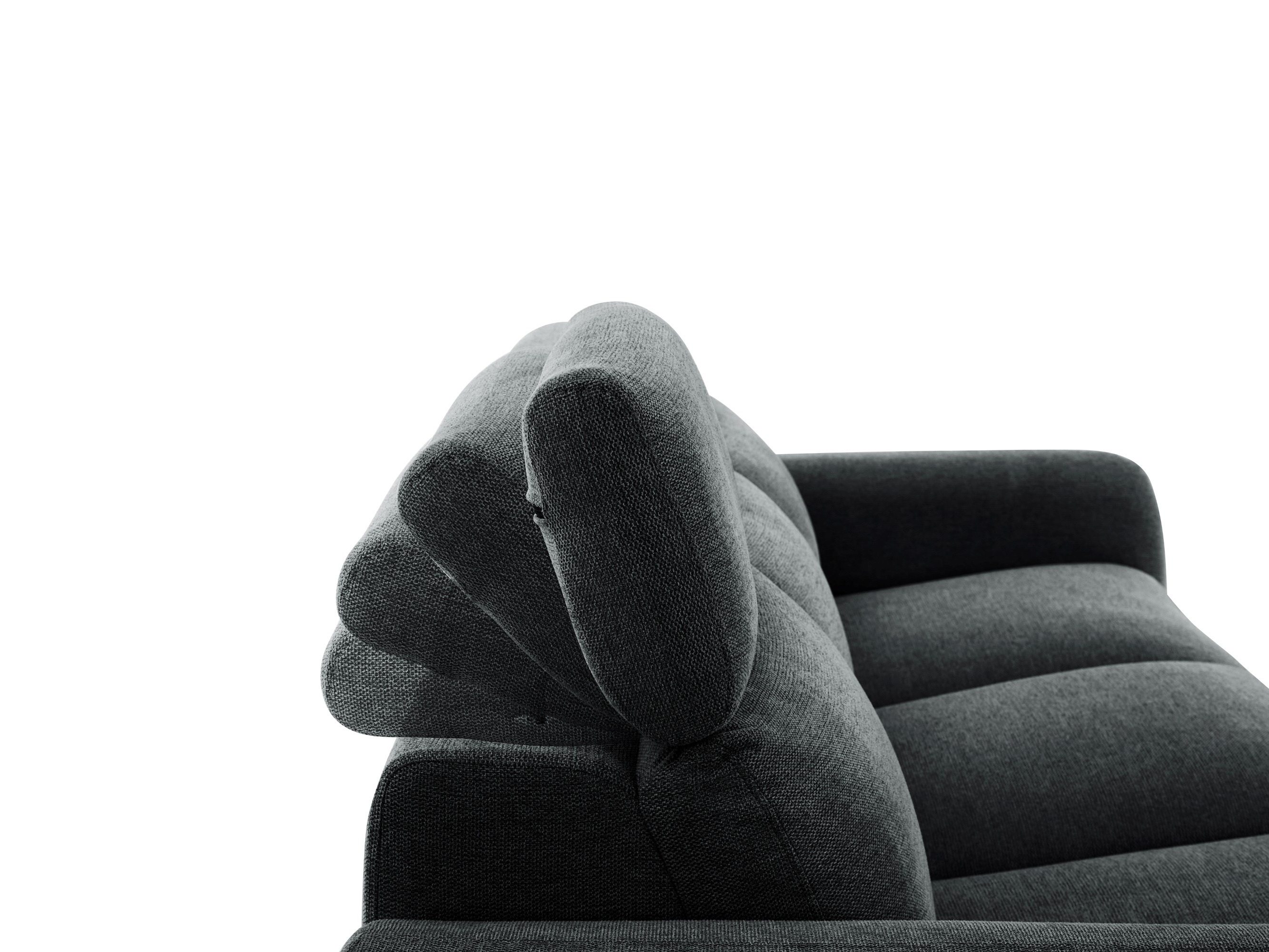 Ecksofa Liegesessel Denton 1510 (Anthrazit)