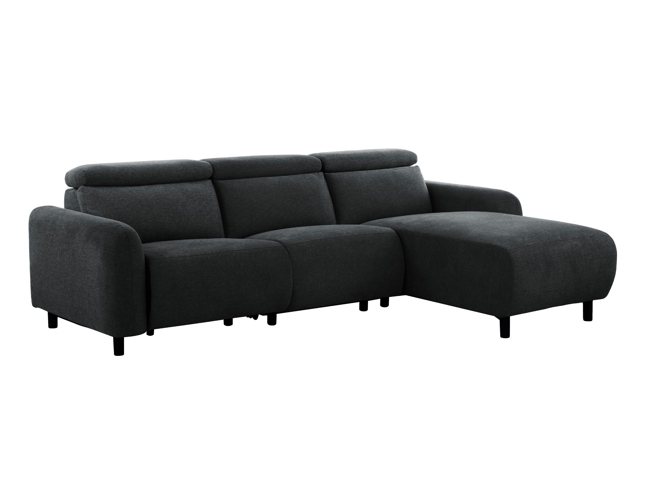 Ecksofa Liegesessel Denton 1510 (Anthrazit)