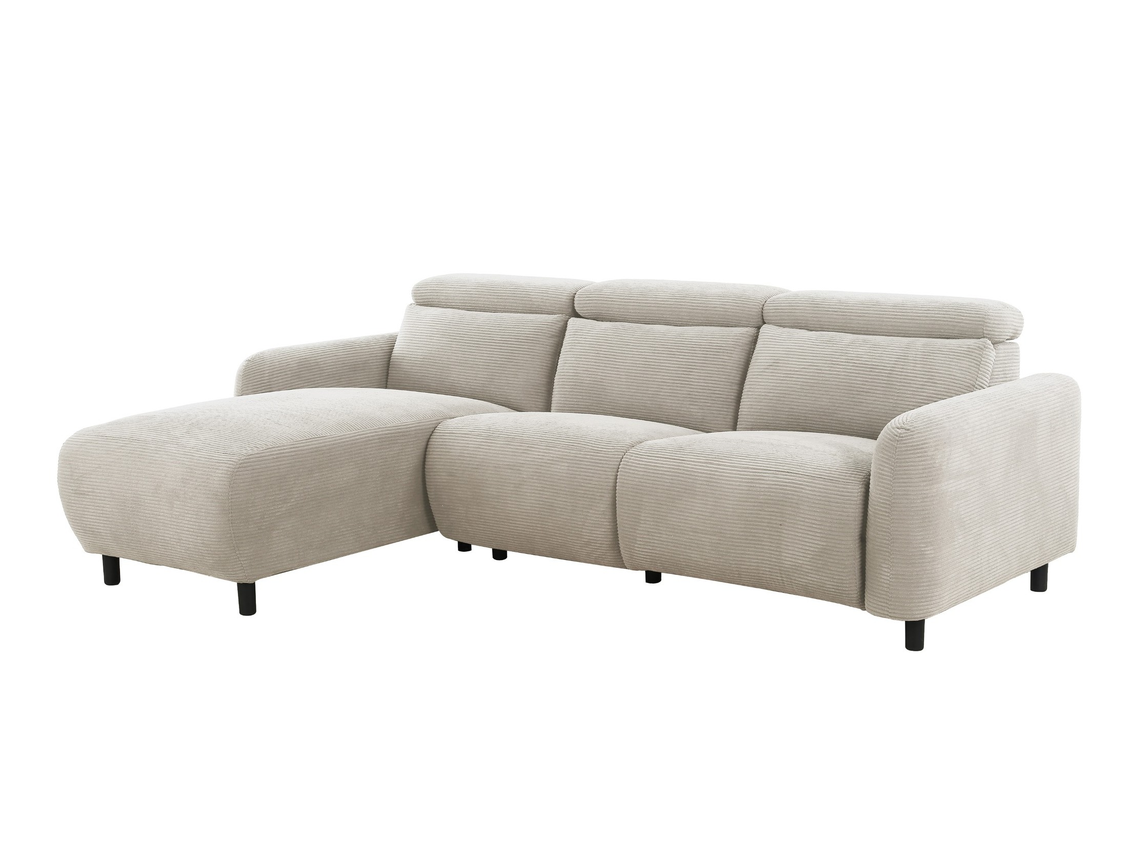 Ecksofa Liegesessel Denton 1510 (Cremefarben)
