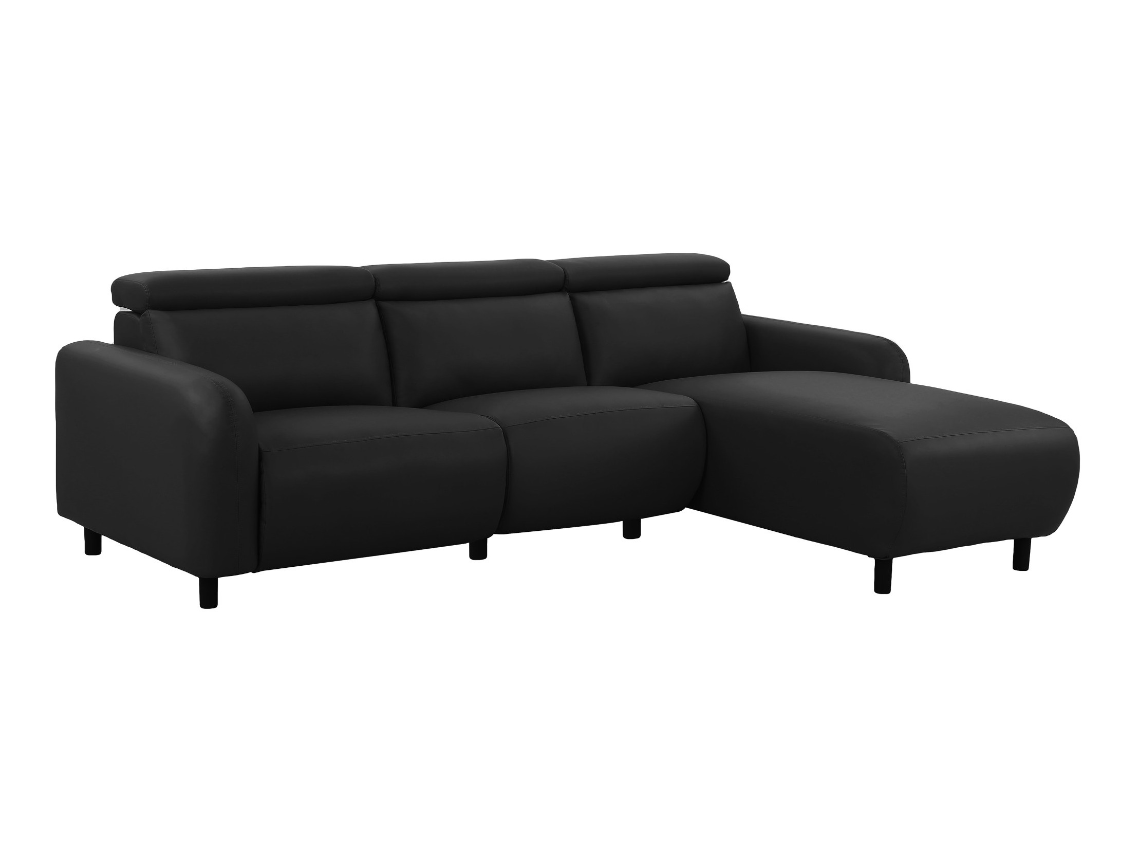 Ecksofa Liegesessel Denton 1510 (Schwarz)
