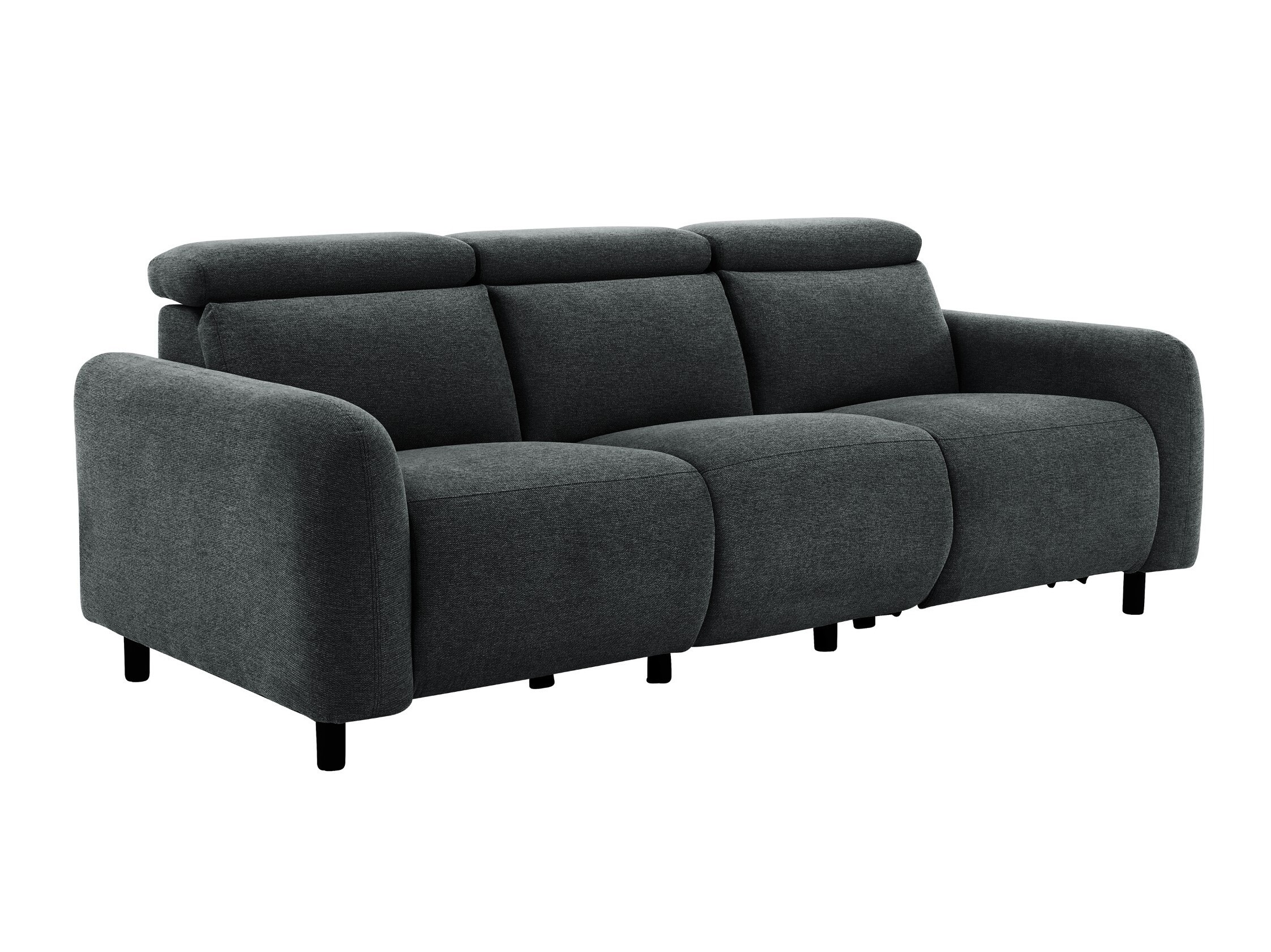 Sofa mit Liegefunktion Denton 1511 (Anthrazit)