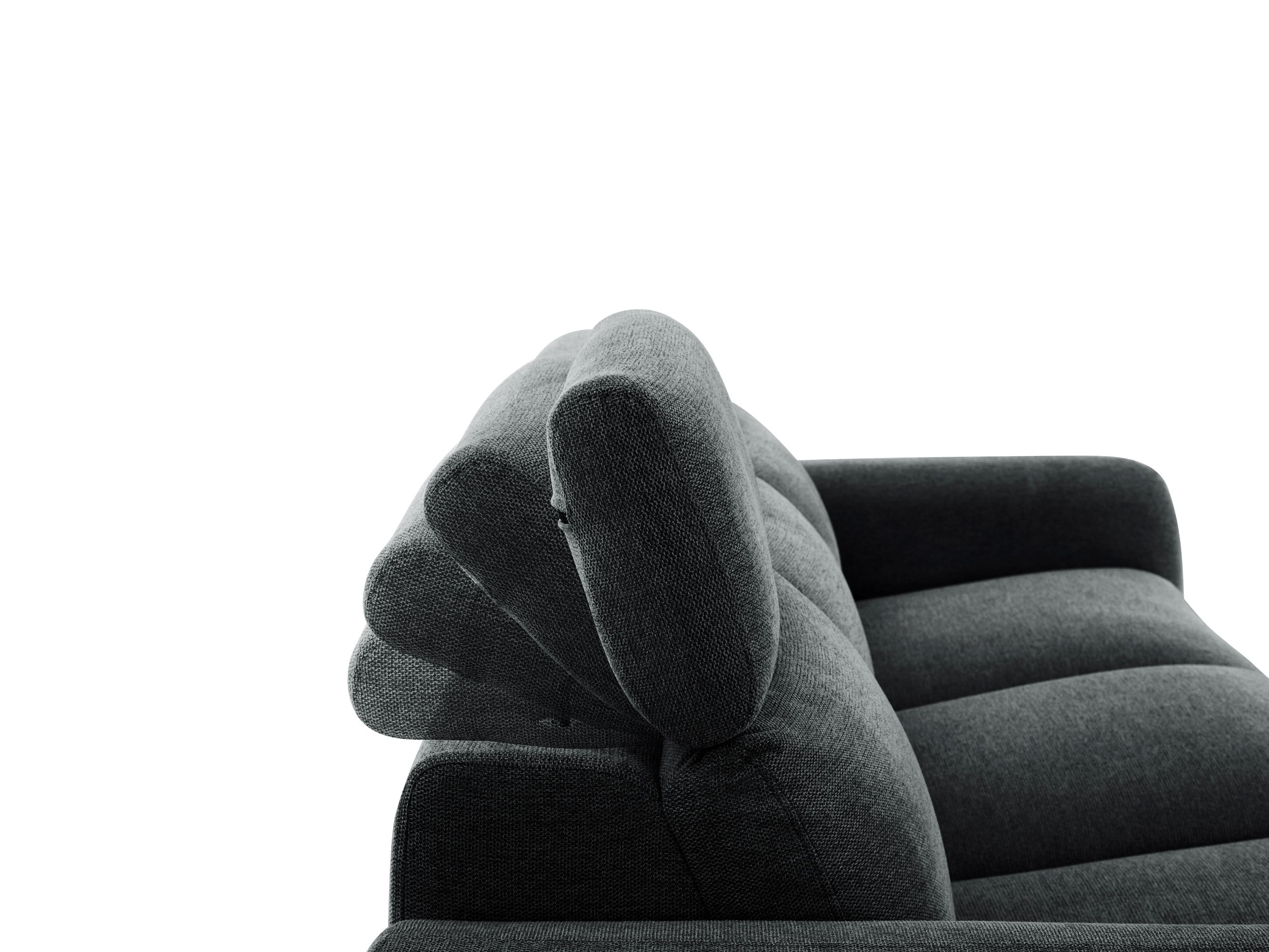 Sofa mit Liegefunktion Denton 1511 (Anthrazit)