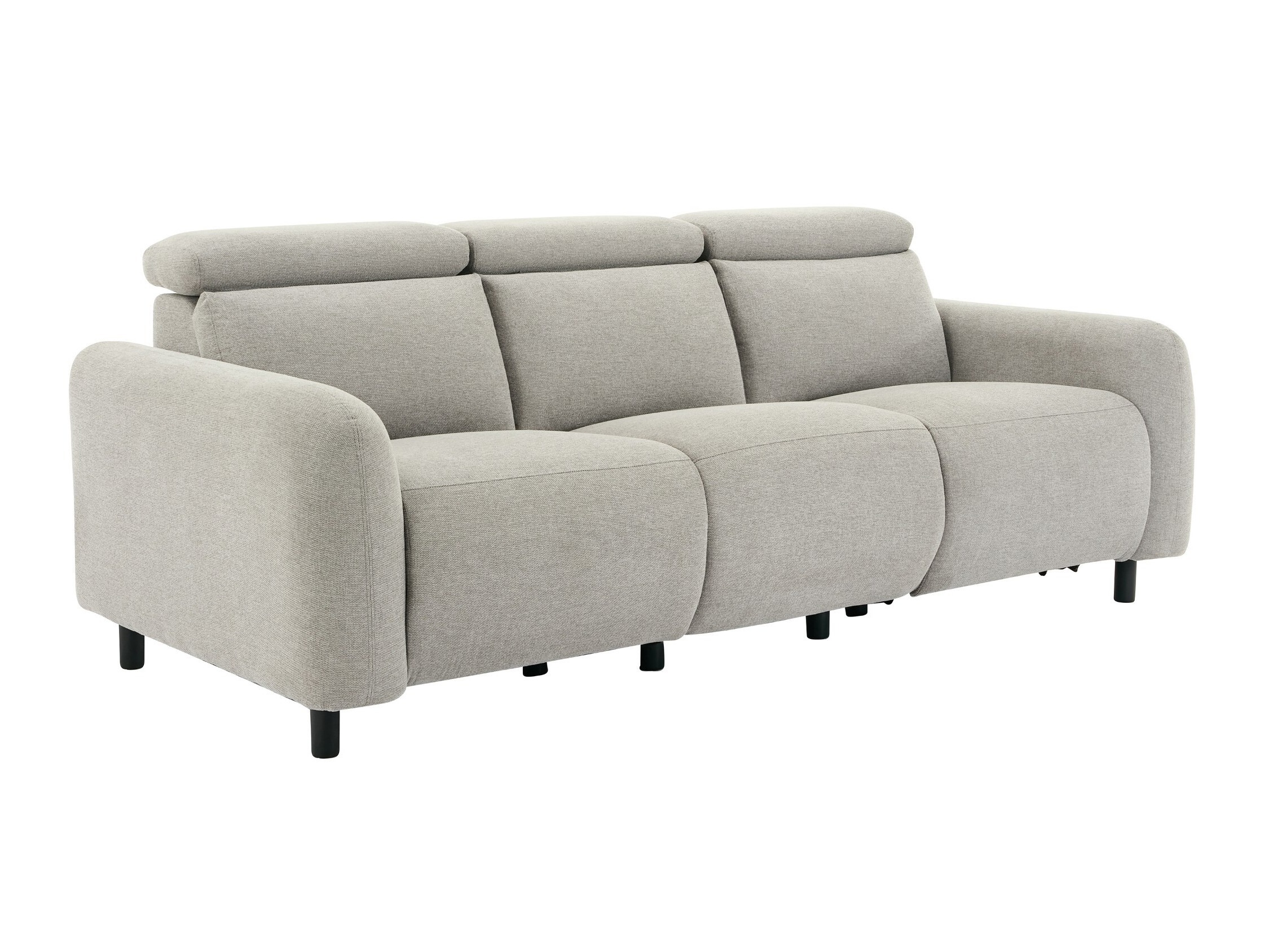 Sofa mit Liegefunktion Denton 1511 (Hellgrau)