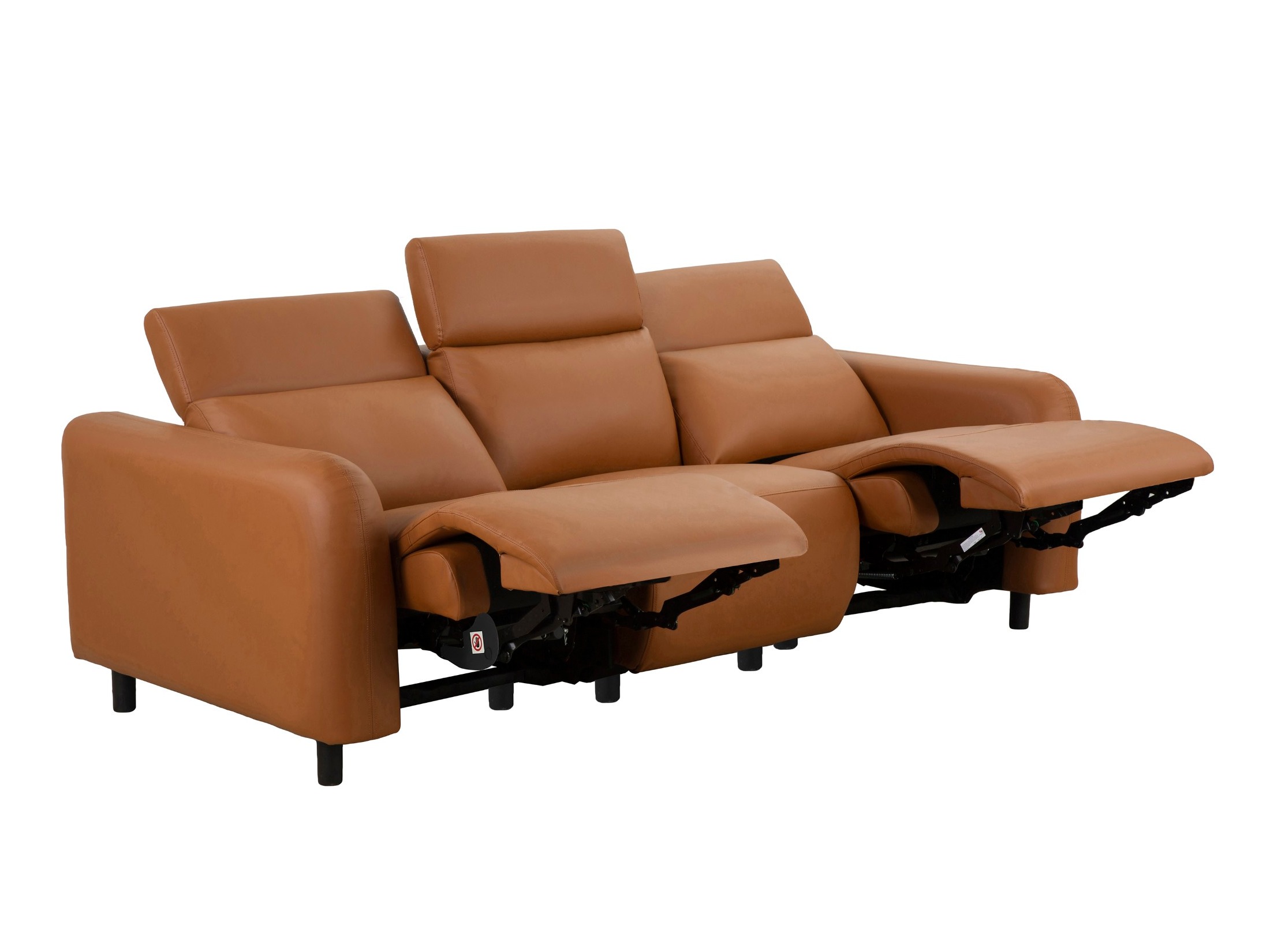 Sofa mit Liegefunktion Denton 1511 (Orange)