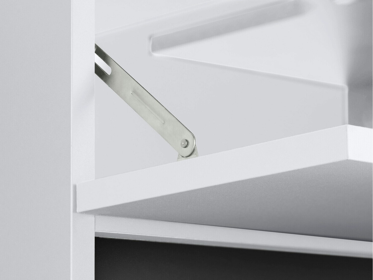 Stehender Badezimmerschrank für ein Waschbecken Soncamu 110 (Weiss)